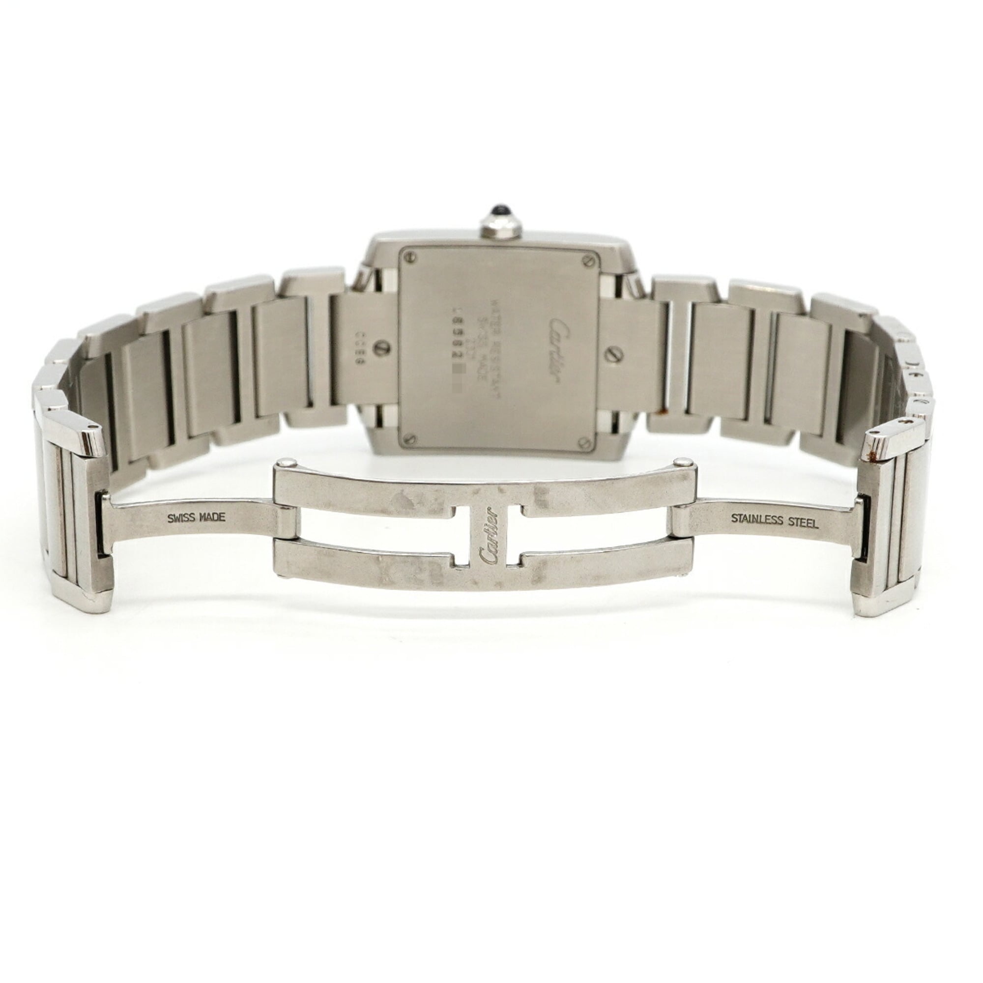 Cartier Tank W51003Q3 Ivory Dial Stainless steel 25mm Watch