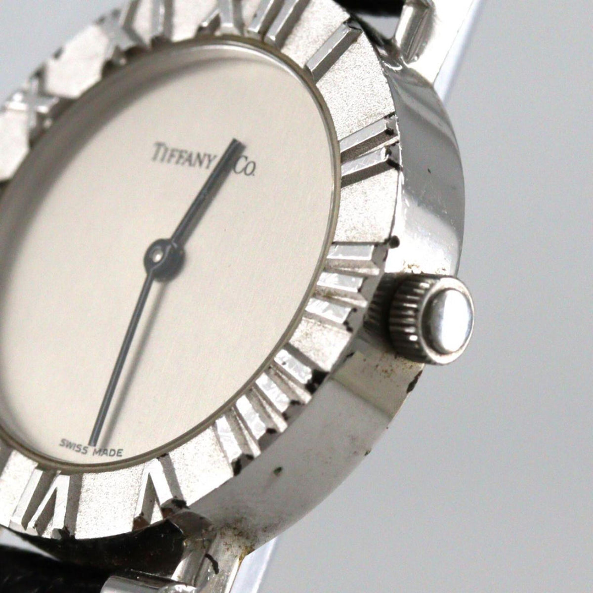 Tiffany & Co. Atlas L0640 Silber Zifferblatt 24 mm Uhr