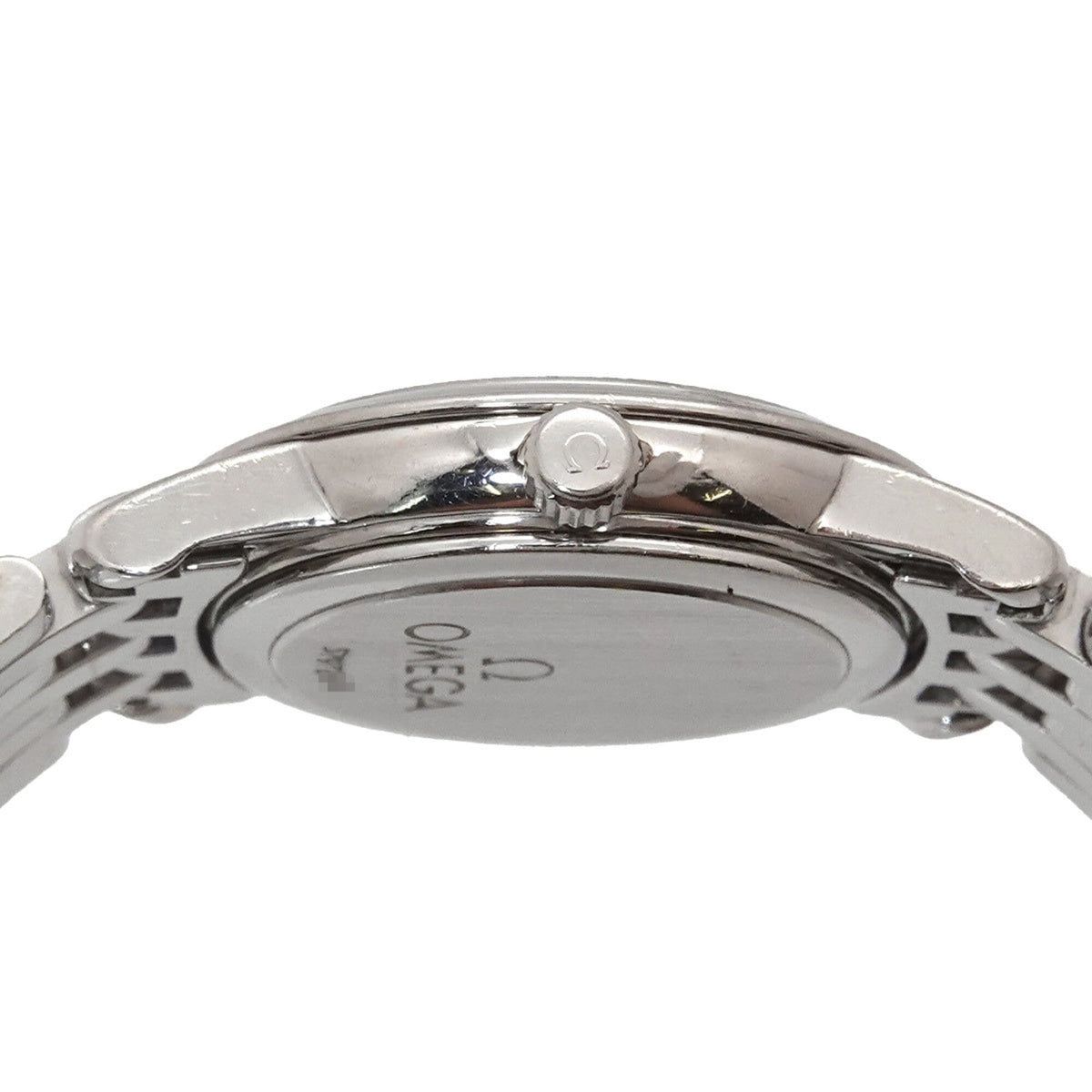 Omega De Ville Prestige 4570 31 Silber Zifferblatt 22 mm Uhr