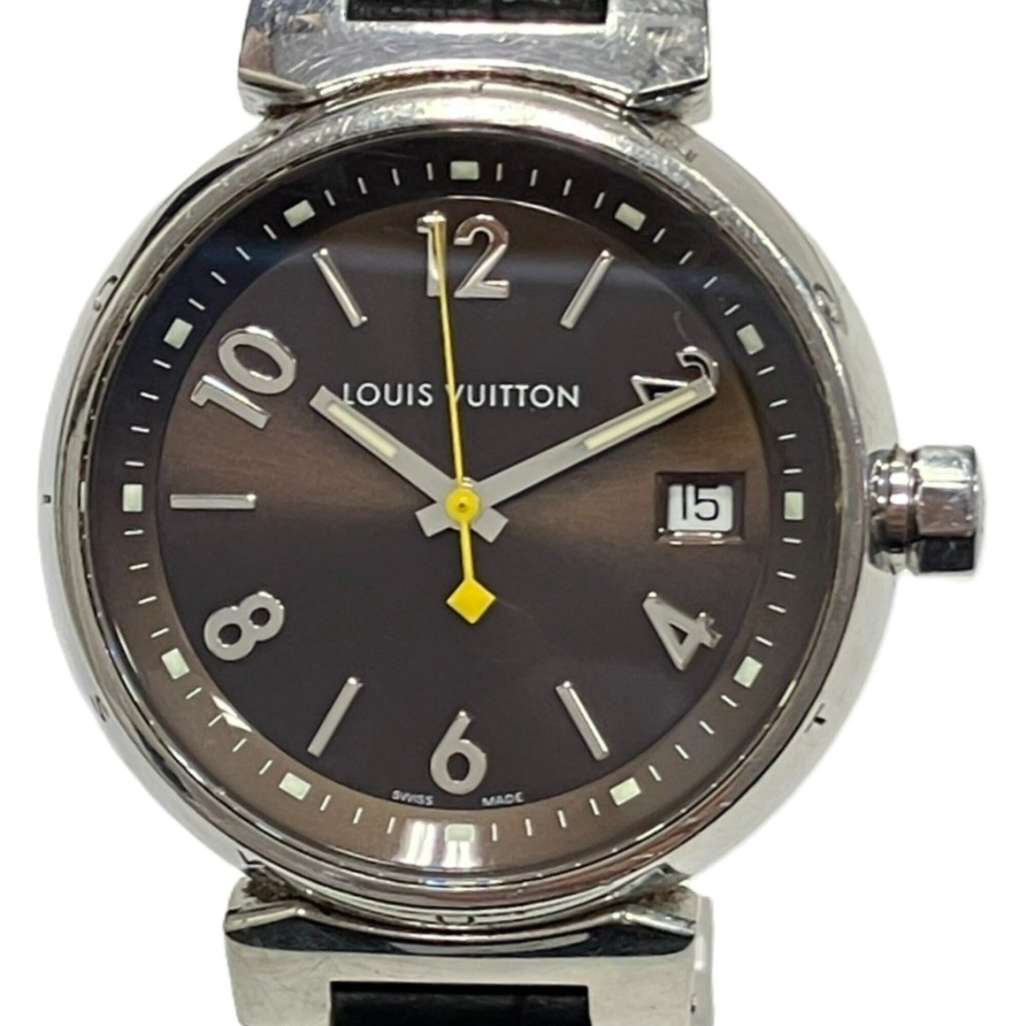 Louis Vuitton Tambour Q1311 Brown Dial 35mm Watch