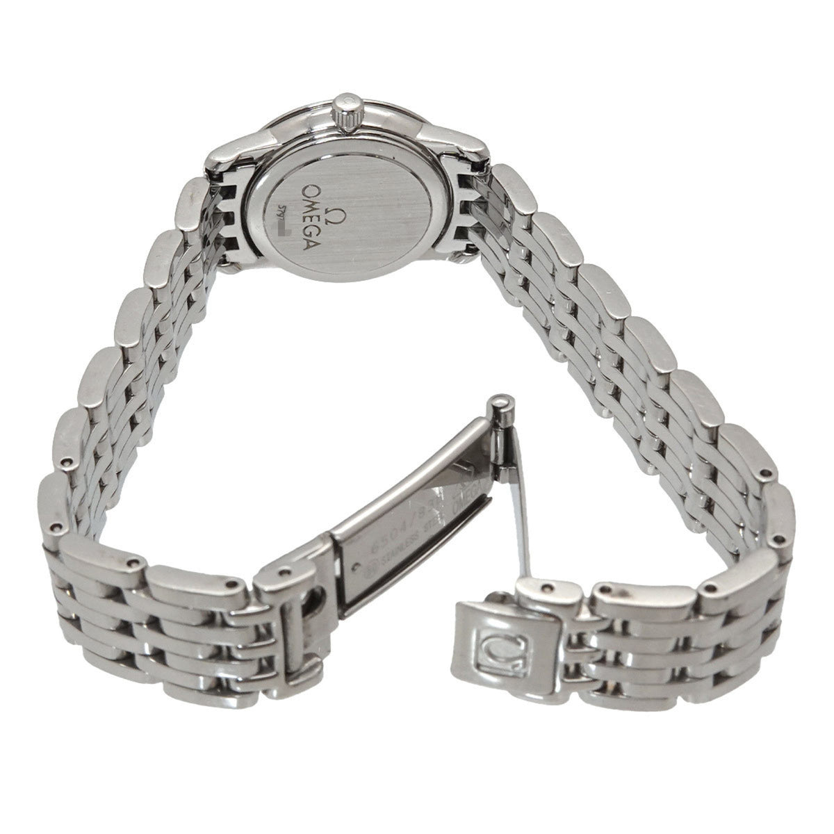 Omega De Ville Prestige 4570 31 Silber Zifferblatt 22 mm Uhr
