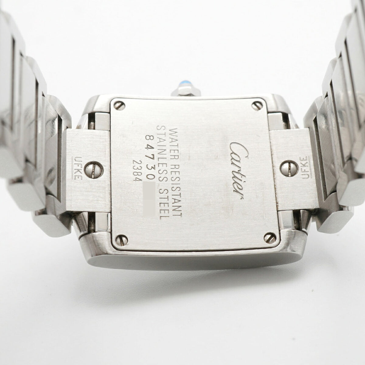 Cartier Tank Française SM W51008Q3 Ivory Dial 20mm Watch