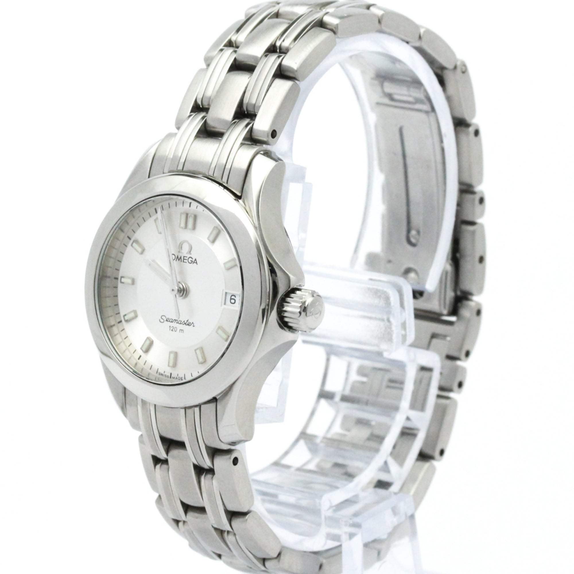 OMEGA Seamaster 120M Steel Quartz Ladies Watch 2581.32 Polished