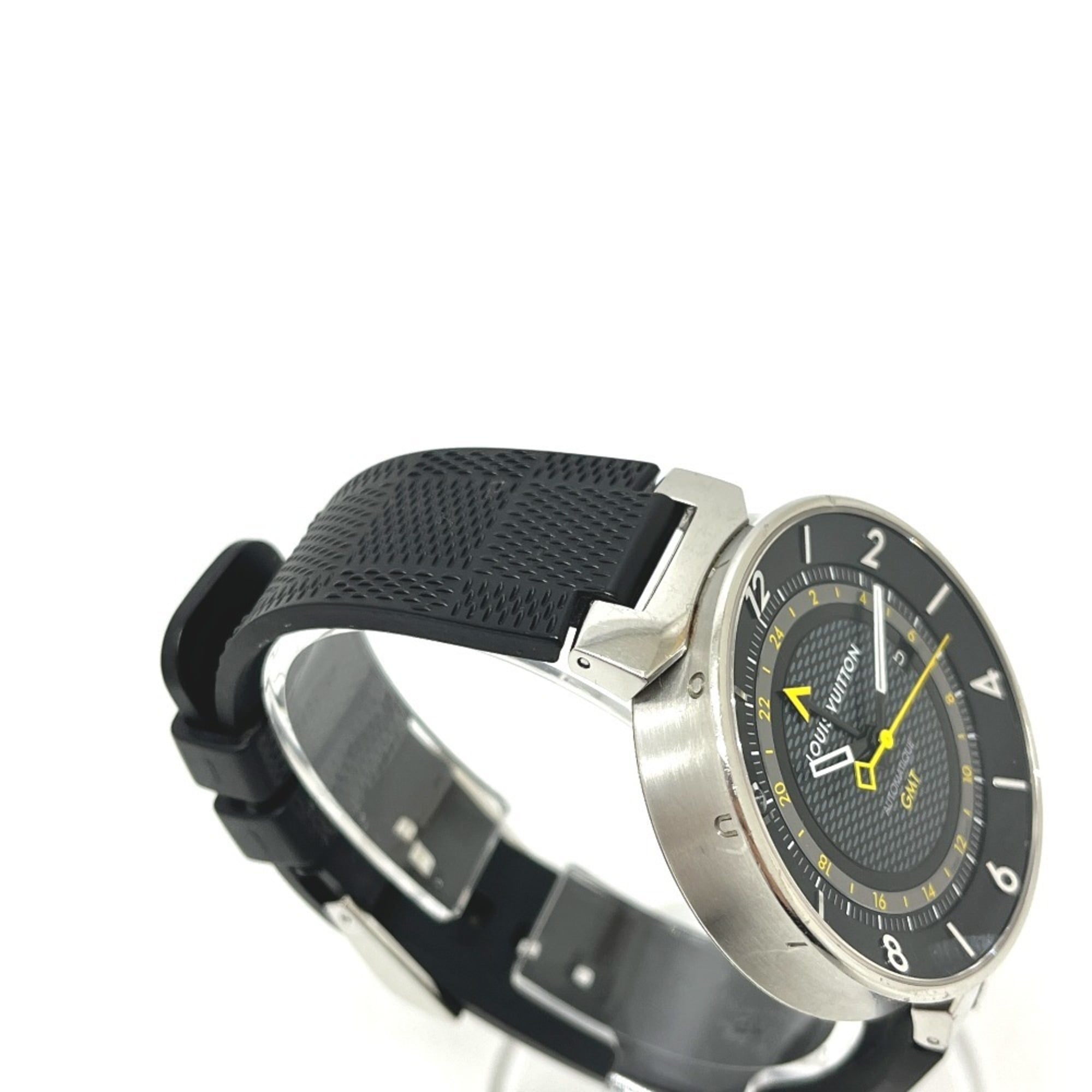 Louis Vuitton Tambour Q8D30 Black Dial 40mm Watch
