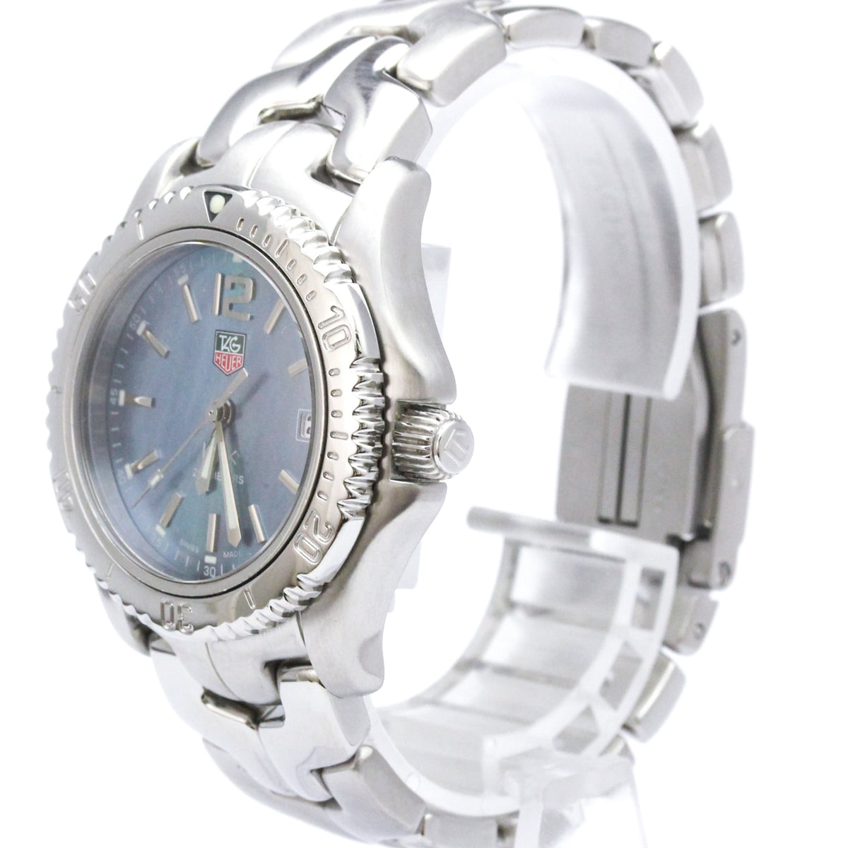 TAG Heuer Link WT121L Blaues Zifferblatt 36 mm Uhr