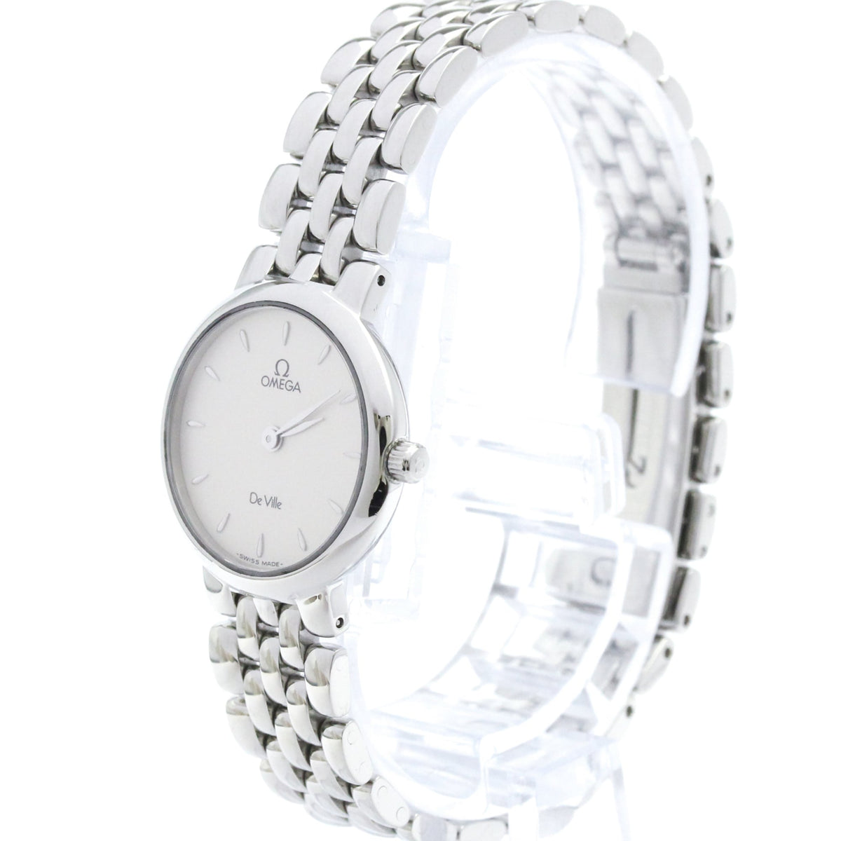 Montre Omega De Ville 7560.31 à cadran argenté, 23 mm