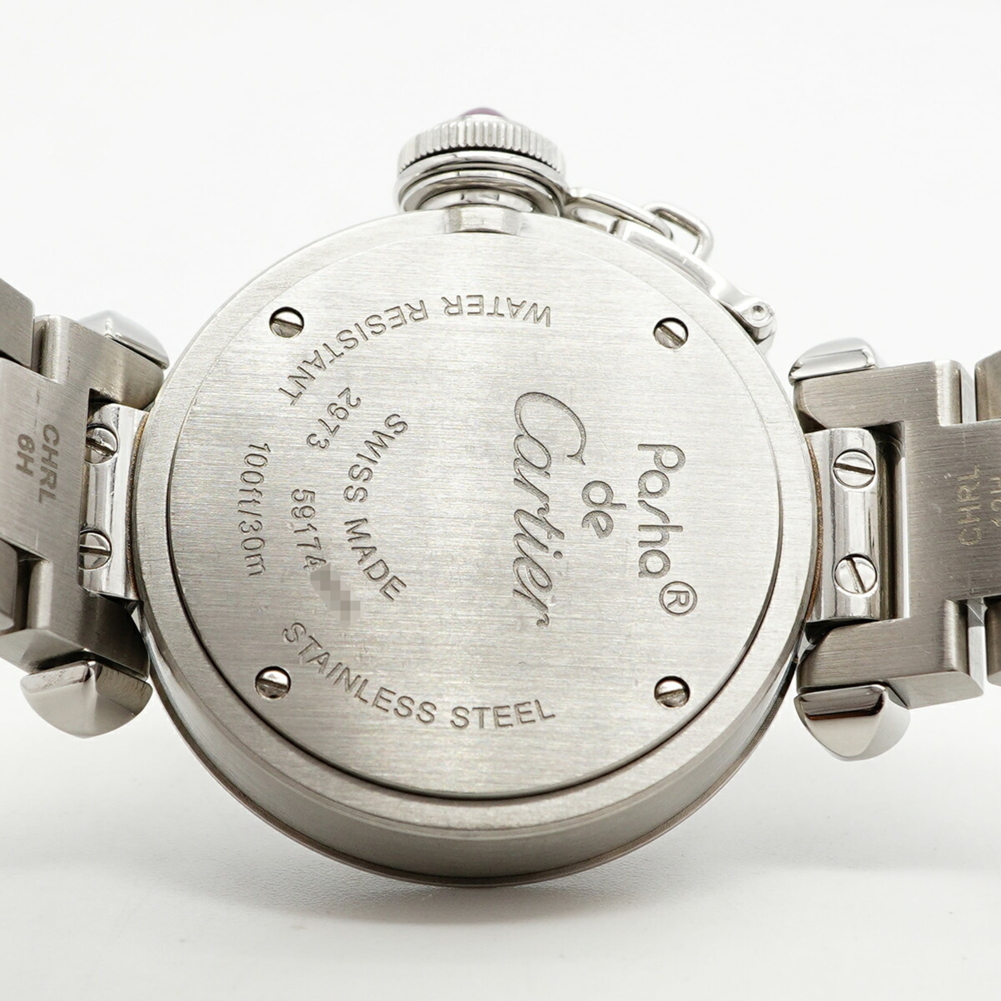 Cartier Miss Pasha W3140008 Damenuhr Rosa Zifferblatt