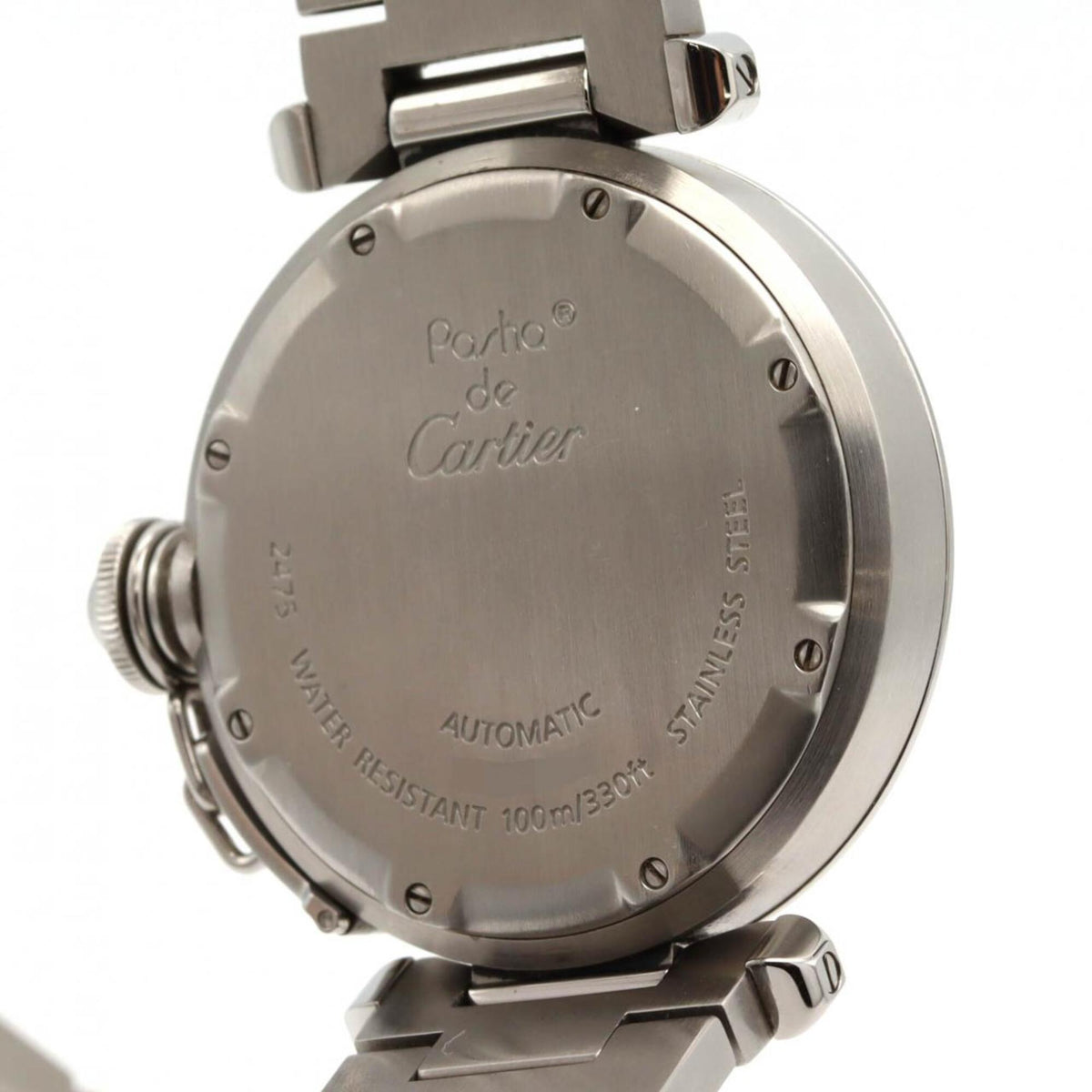 Montre Cartier Pasha C Grande Date Blanc Cadran 35 mm