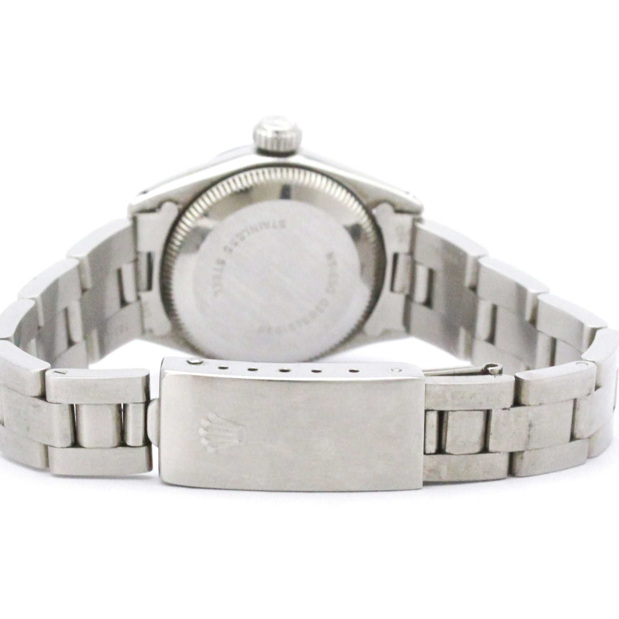 ROLEX Oyster Perpetual Steel Automatic Ladies Watch 6618 Vintage