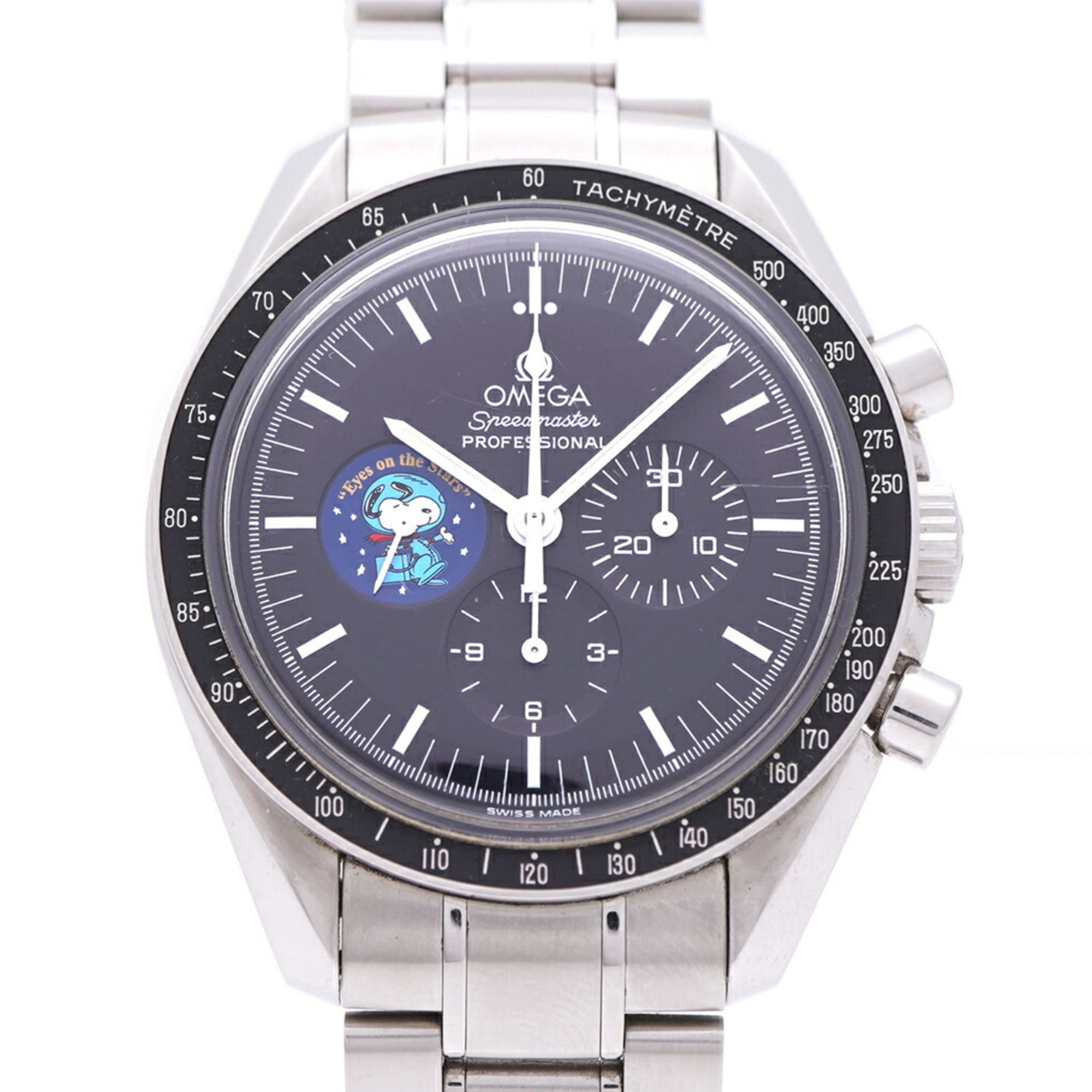 OMEGA Speedmaster Snoopy Award Limited to 5,441 pieces worldwide Hand-wound watch Black dial 1144-12OMEGA Men's