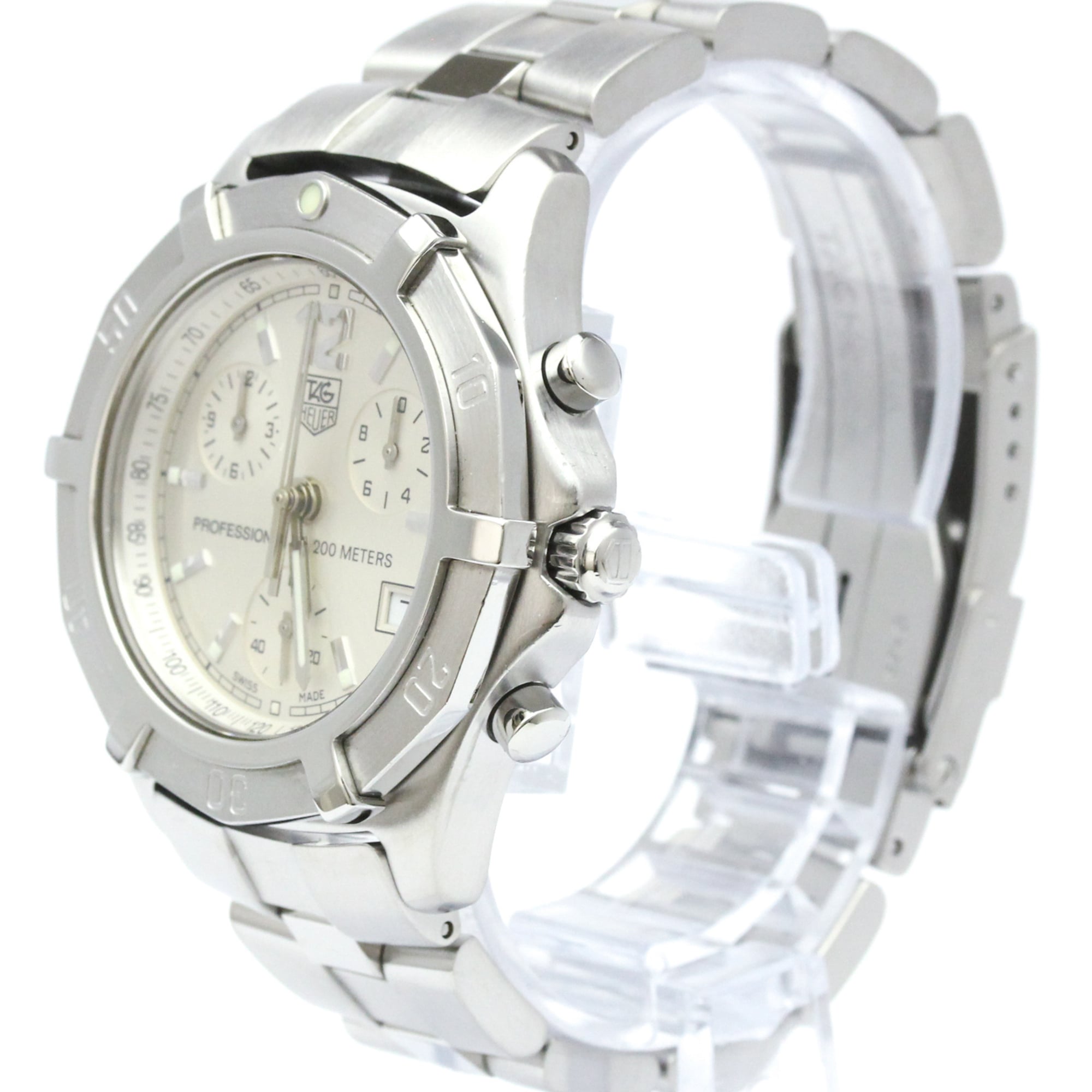TAG Heuer Exclusive CN1111 Silver Dial 39mm Watch