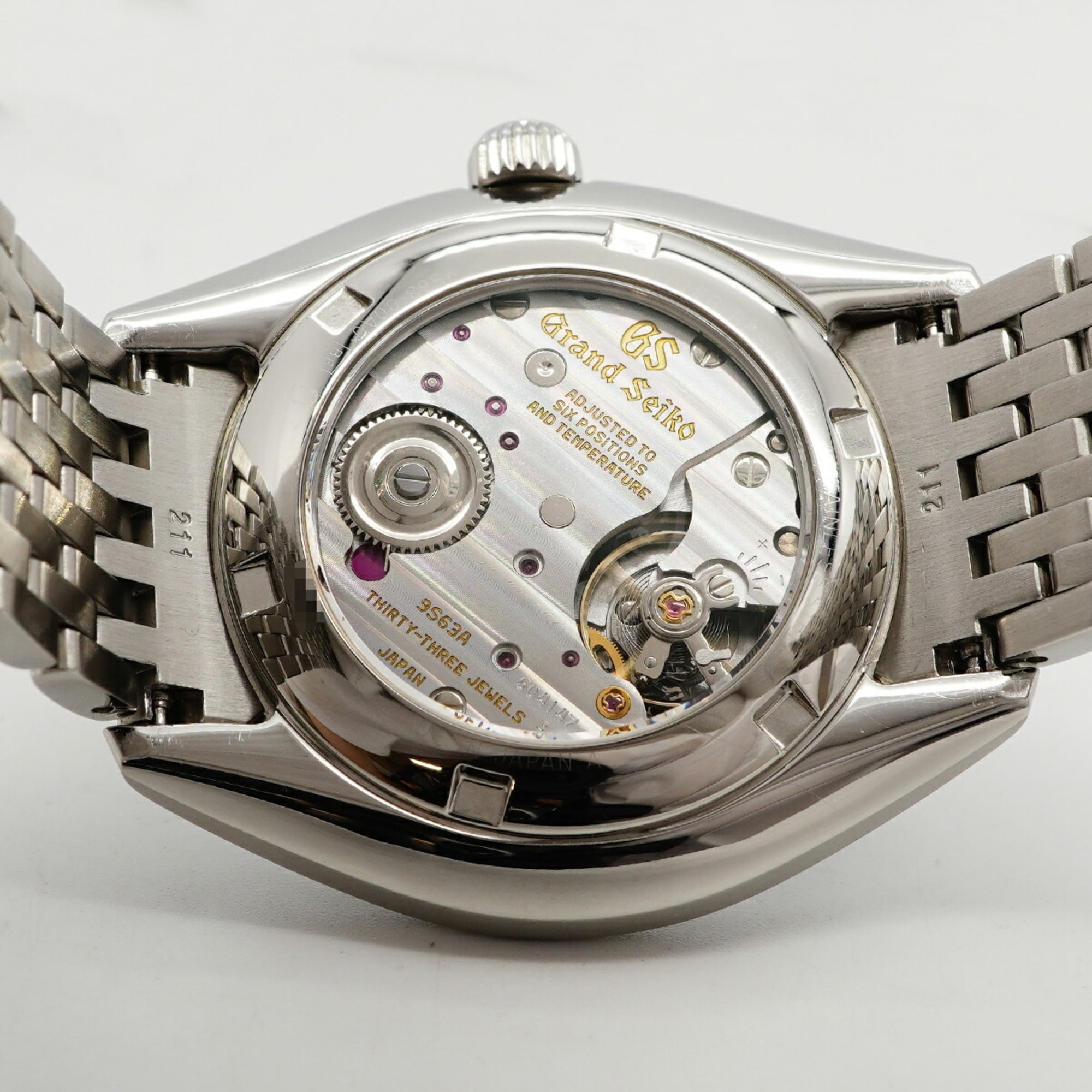 Grand Seiko Kollektion SBGK009 9S63-00A0 Herrenuhr grauem Zifferblatt