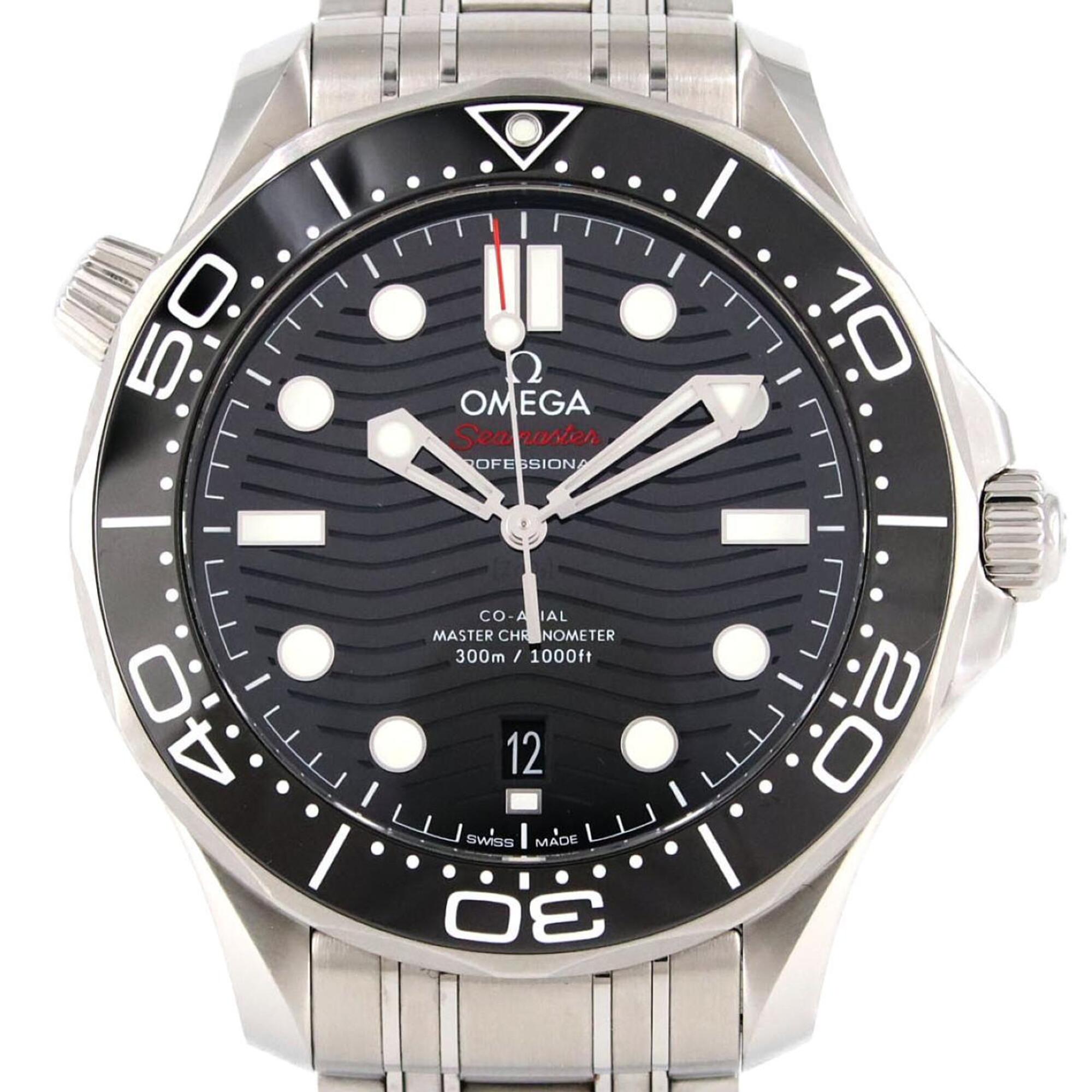 Omega Seamaster 210.30.42.20.01.001 Black Dial 42mm Watch