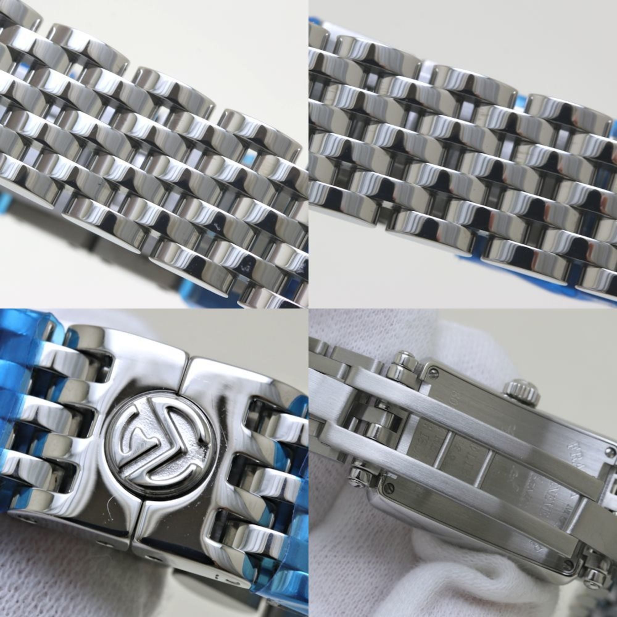 FRANCK MULLER Long Island Petite Pastille 802QZRELCD1P Dameshorloge van roestvrij staal met diamanten 39899