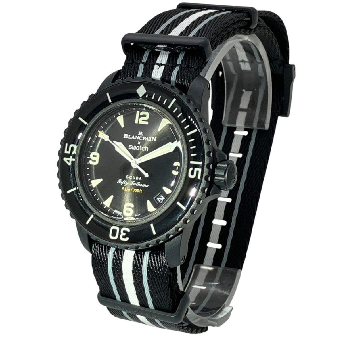 Montre Blancpain S Blancpain Ocean of Storm SO35B400 Noir Cadran 42 mm