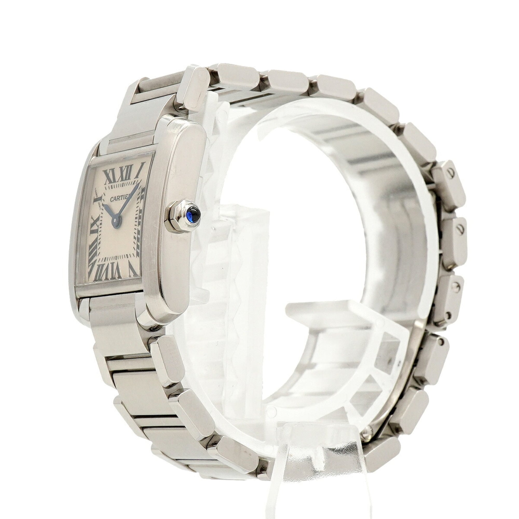 Cartier Tank Française SM W51008Q3 Ivory Dial 20mm Watch