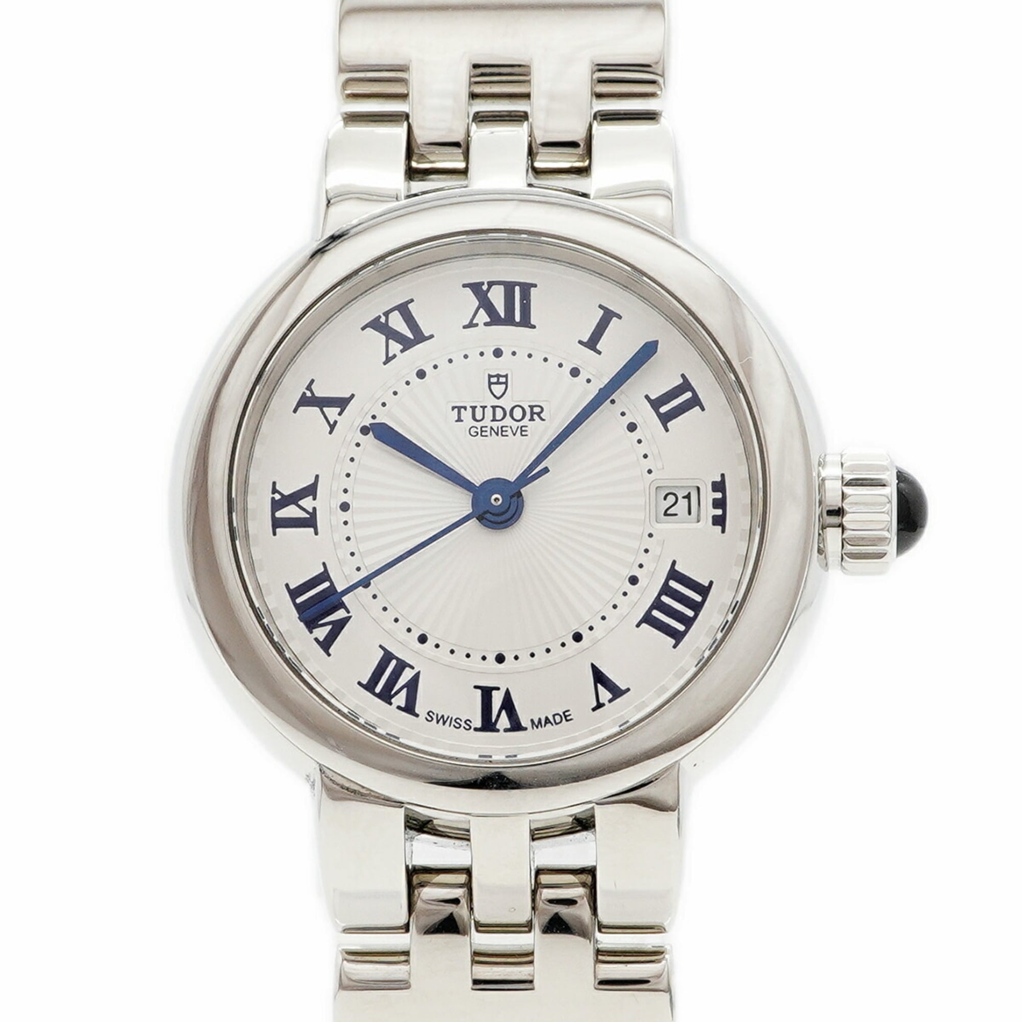 Tudor Cou de Rose 35200 Silver Dial 26mm Watch