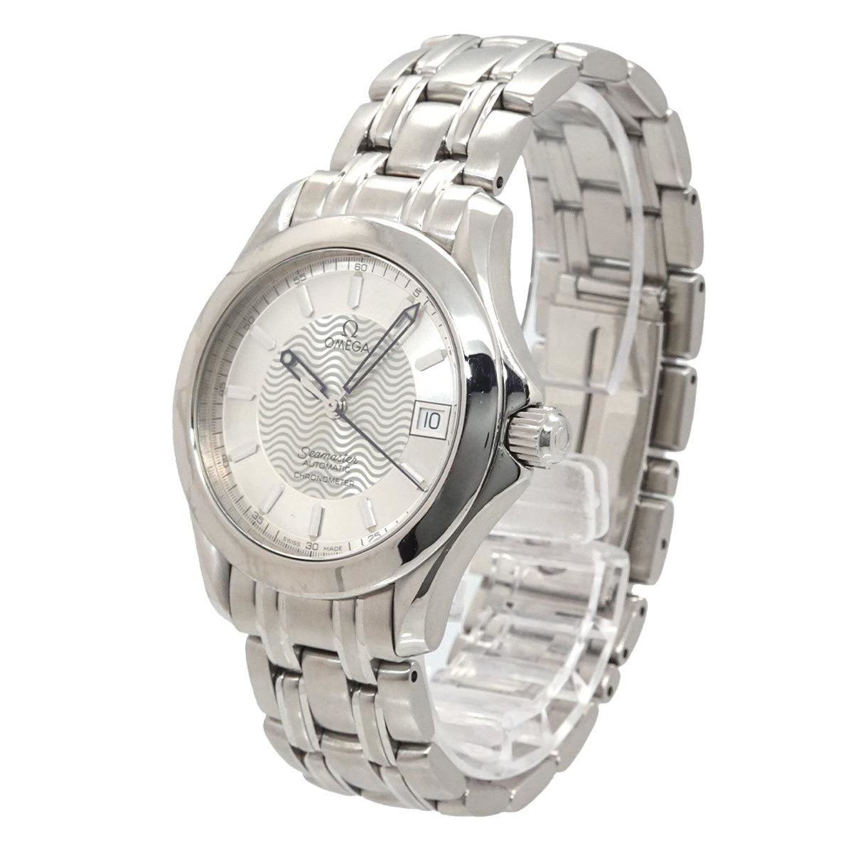 Omega Seamaster 120 Chronometer 2501 31 Silber Zifferblatt 35 mm Uhr