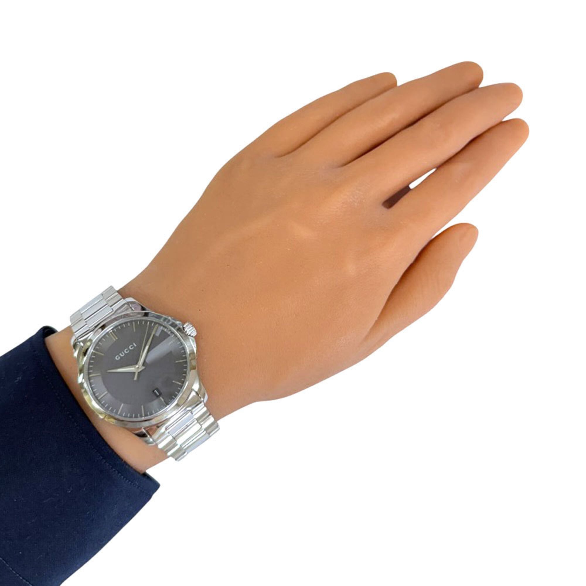 Gucci G-Timeless 126.4 Black Dial 39mm Watch
