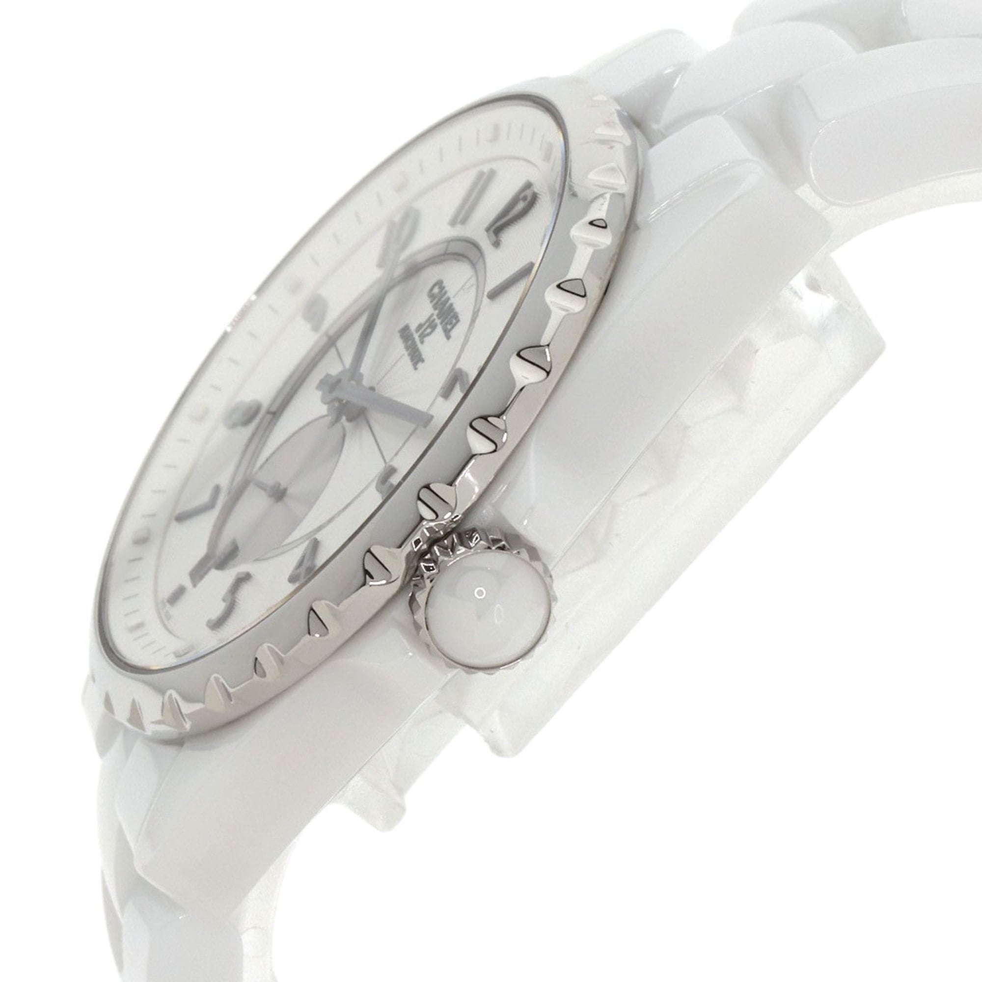 Montre pour garçon CHANEL H3837 J12 365 en céramique/céramique