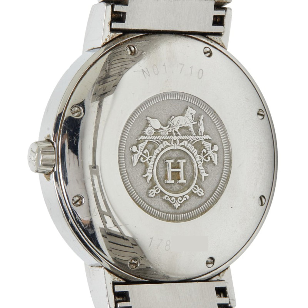 Hermes Nomade NO1.710 Gray Dial 36mm Watch