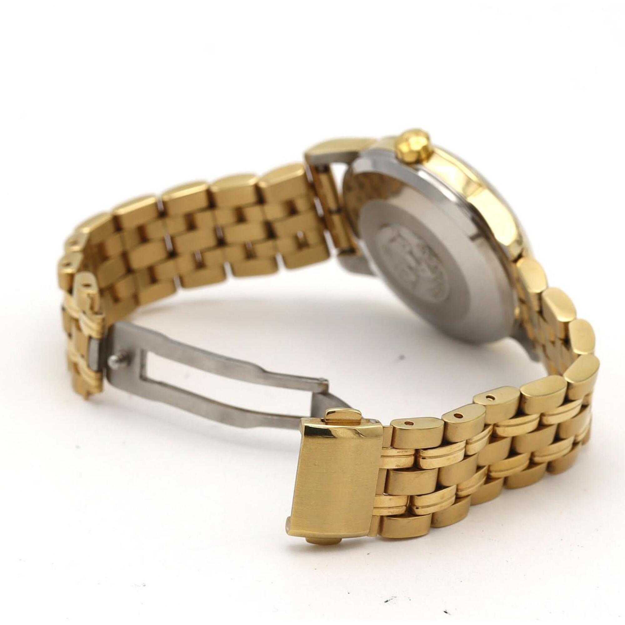 Omega Seamaster GZl1ji0d Gold Dial 34mm Watch