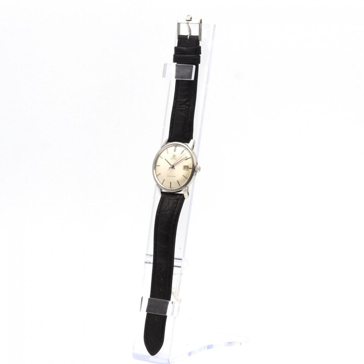 Omega Seamaster Silver Dial 34mm Watch