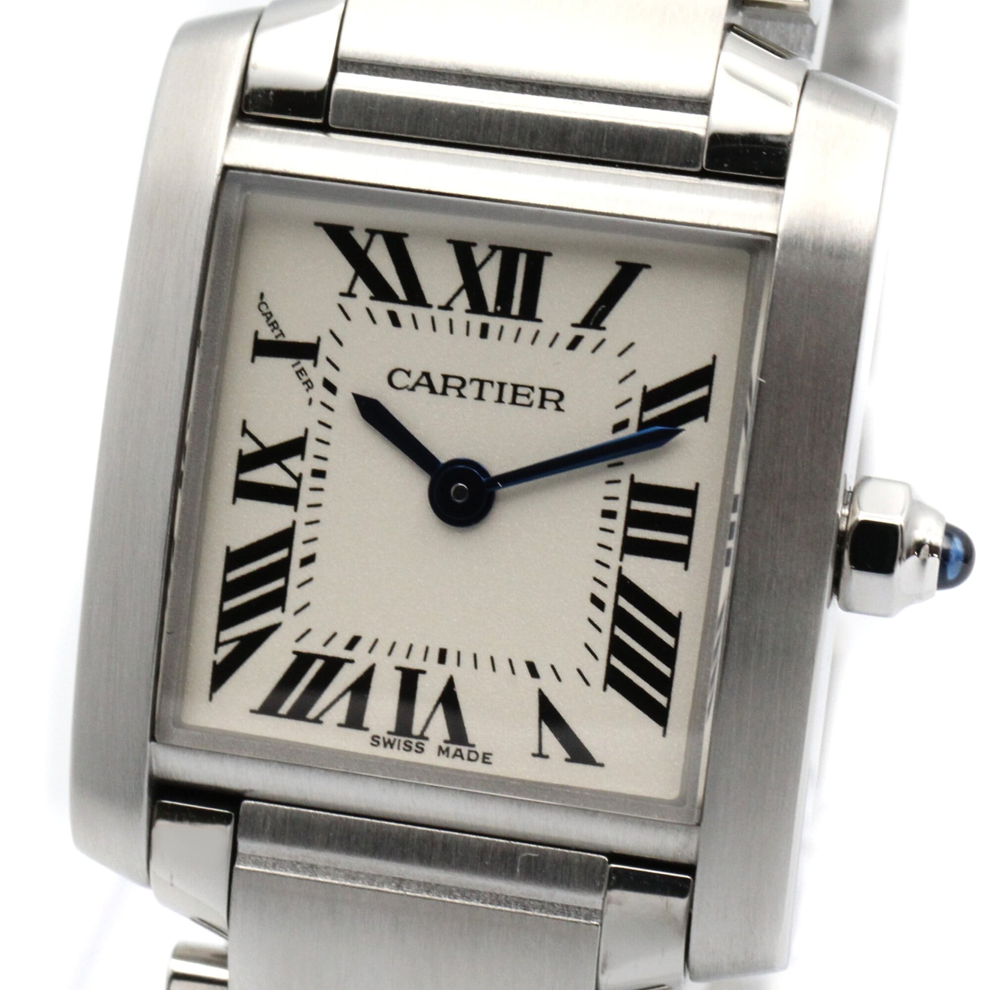 Cartier Tank Francaise W51008Q3 Silver Dial 20mm Watch