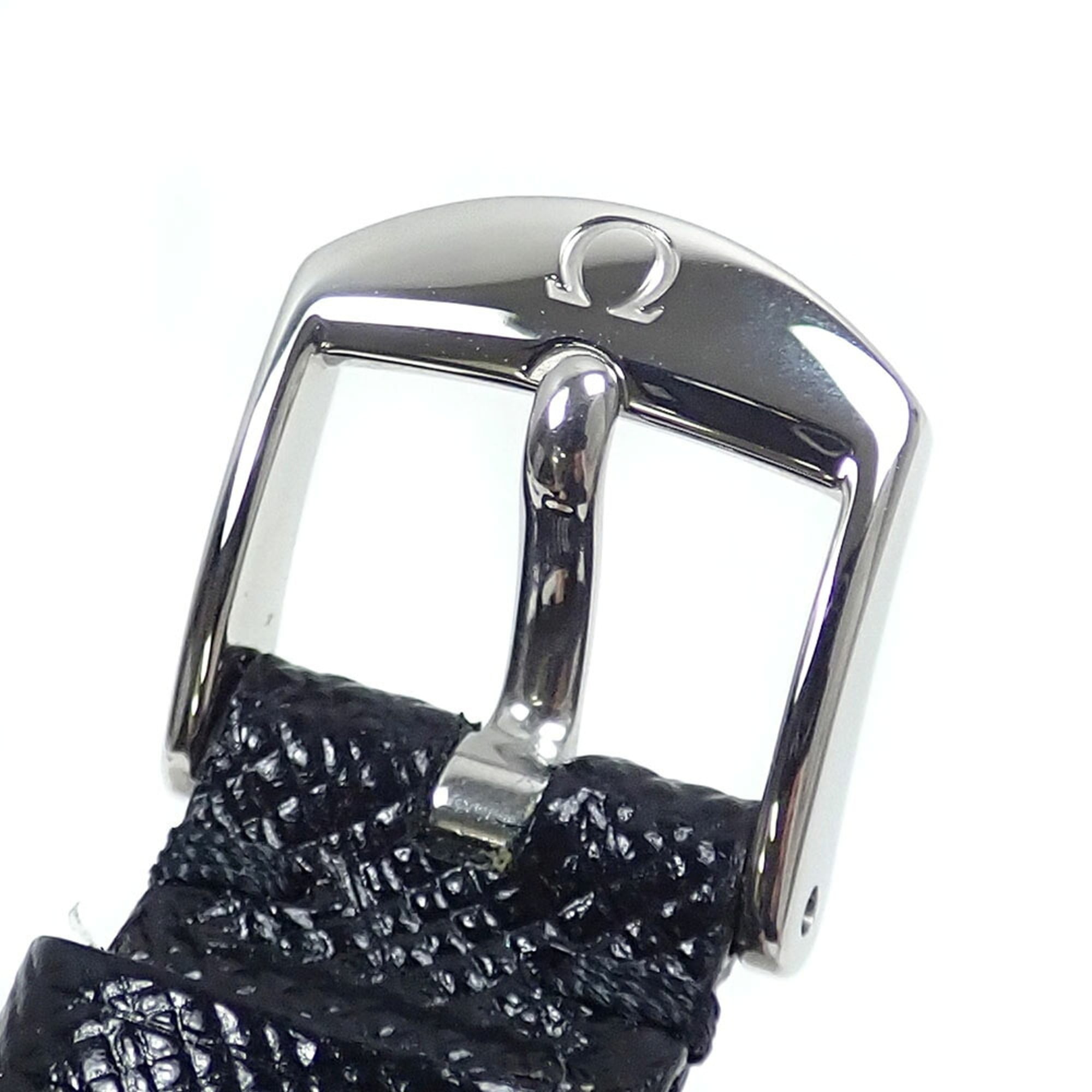 Omega De Ville Prestige Ladies Quartz Stainless Steel Leather Strap 42413276052002 Battery Operated C216910