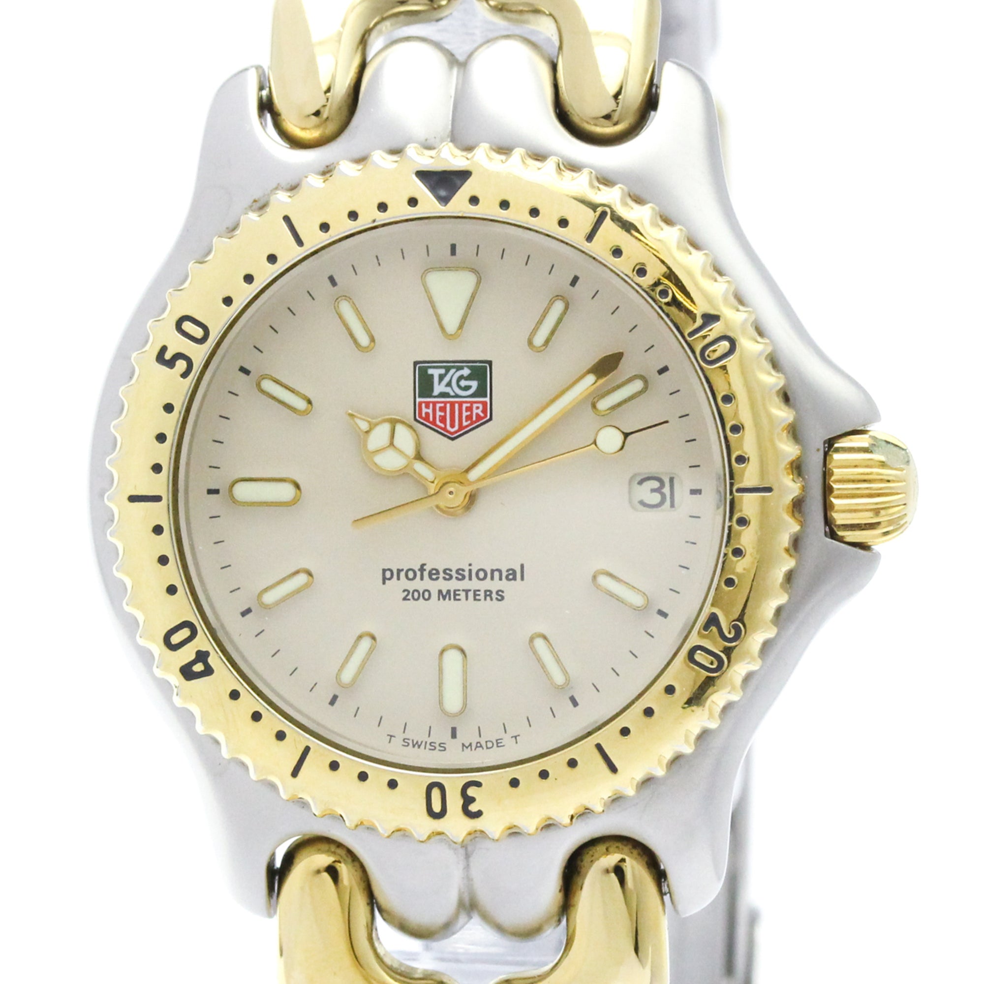 TAG Heuer Sel S95.713 Ivory Dial 34mm Watch