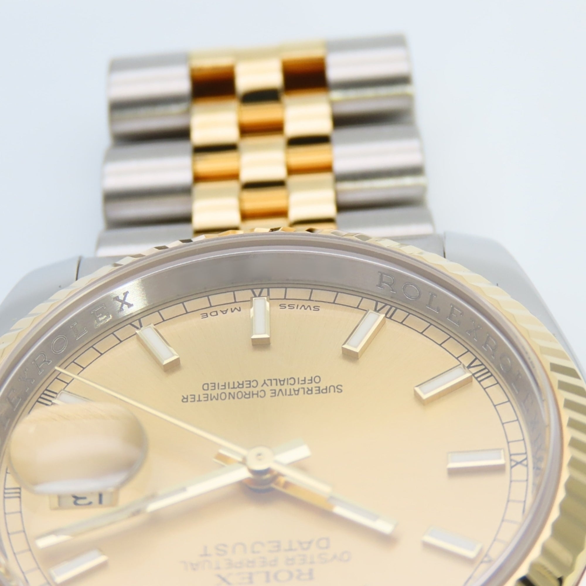 Rolex Datejust 116233 herenhorloge van roestvrij staal en 18-karaats geelgoud ROLEX
