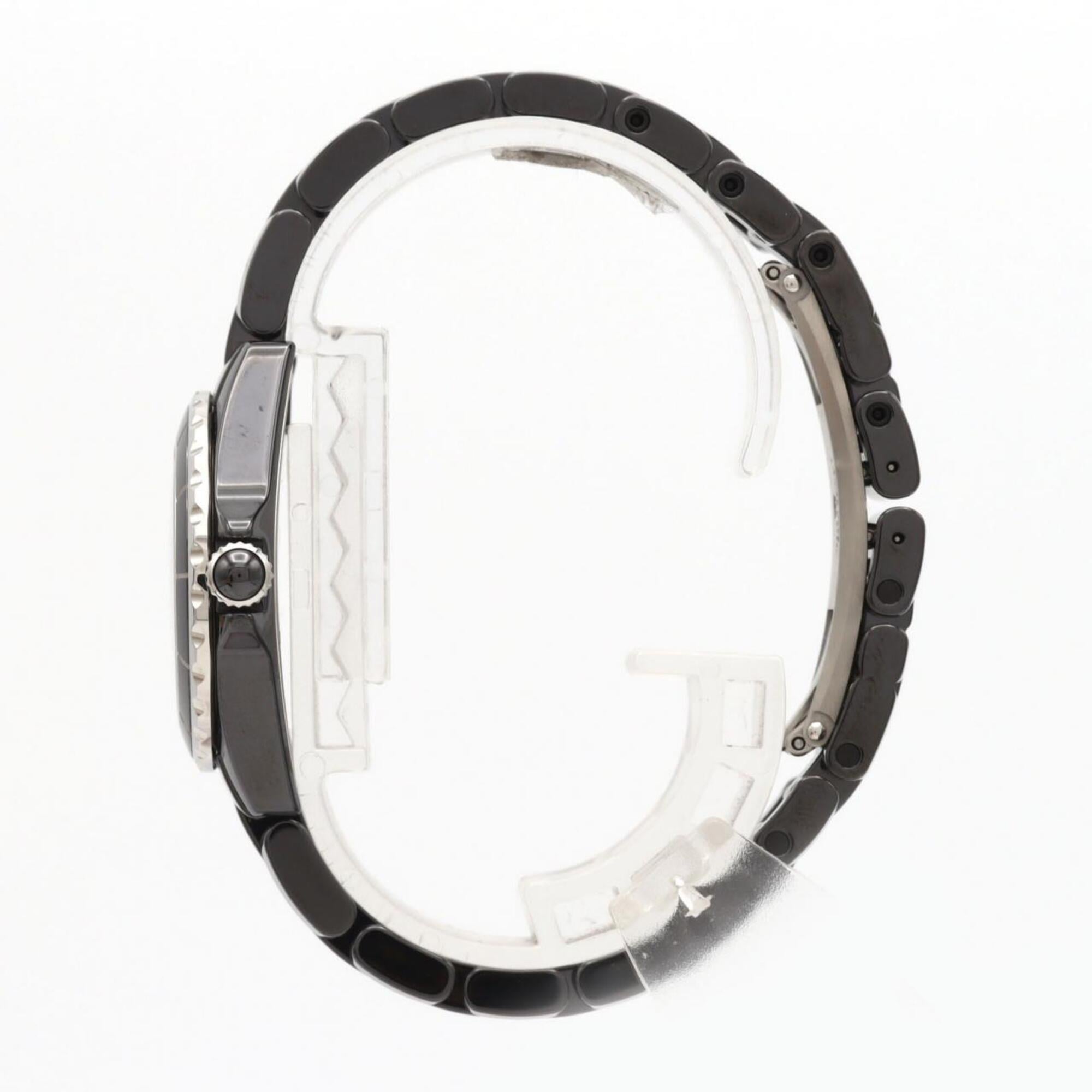 Chanel J12 29mm Ceramic 8P H2569 Black Dial 29mm Watch