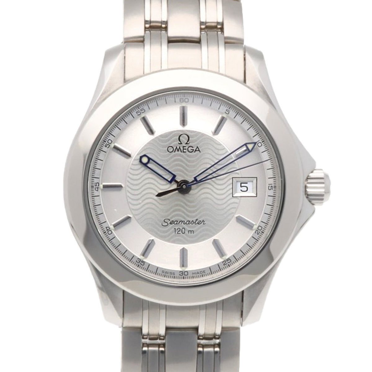 Omega Seamaster 25113100 Silber Zifferblatt 38 mm Uhr