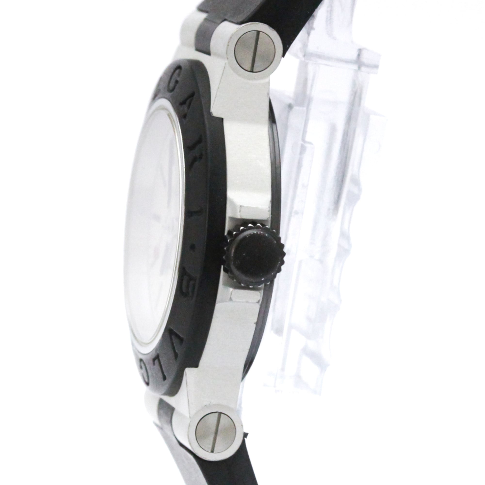 Bulgari Aluminium AL29A Silver Dial 29mm Watch
