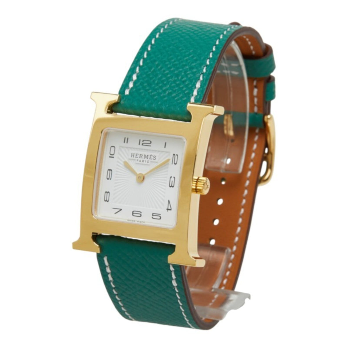 Hermes H- HH1.510 Weiß Zifferblatt 30 mm Uhr