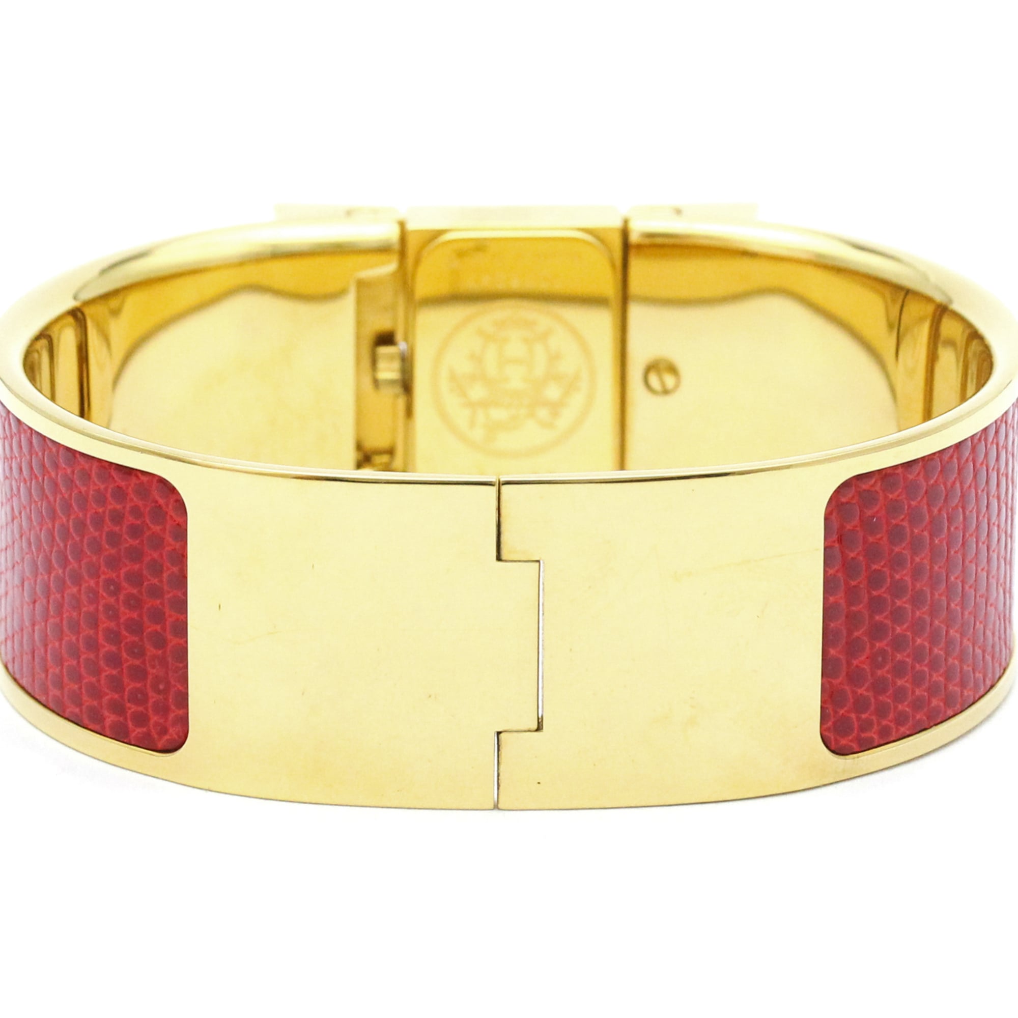 Hermes Loque LO1.201 Gold Dial 20mm Watch