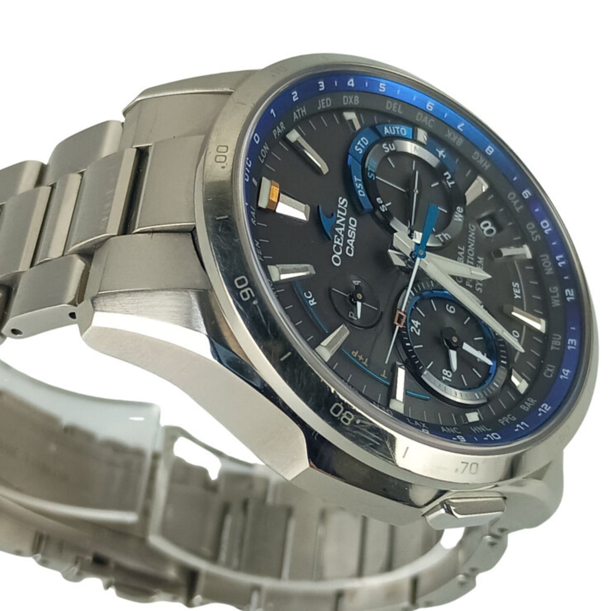 Montre Casio OCEANUS OCW-G1000-1AJF Noir avec cadran de 46 mm
