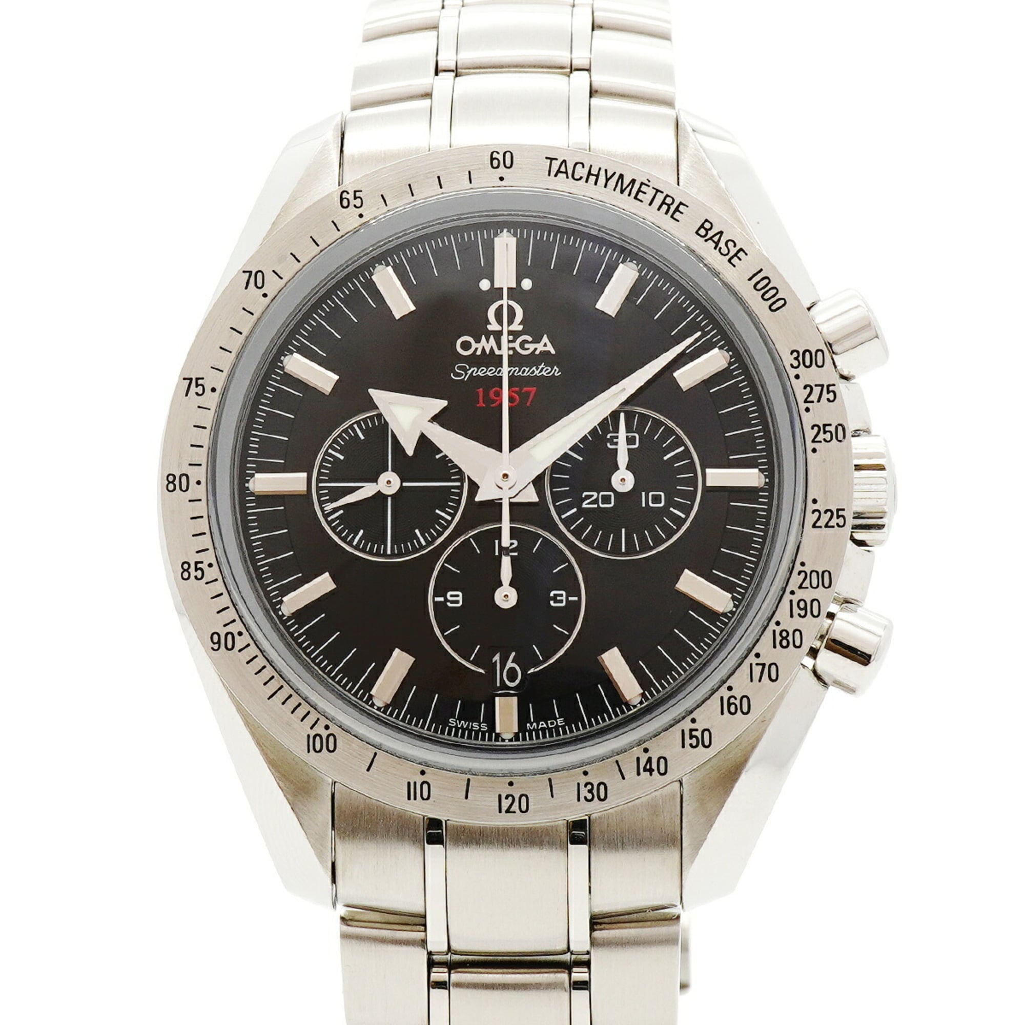 Omega Speedmaster Broad Arrow 321.10.42.50.01.001 Black Dial 42mm Watch