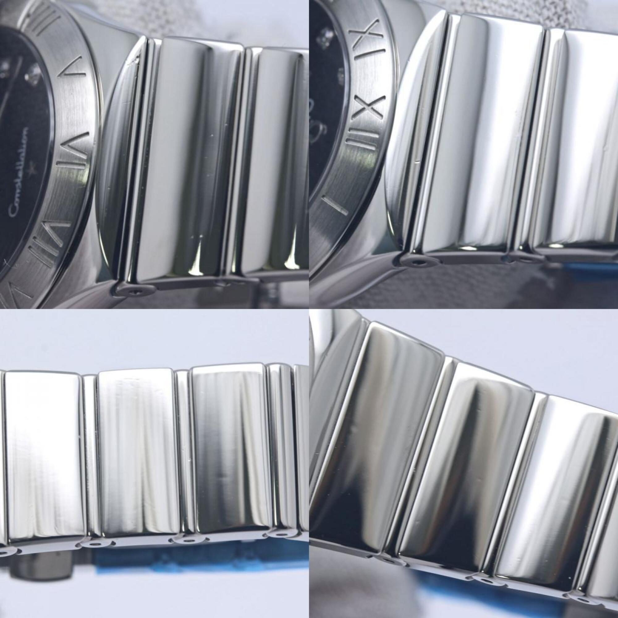 OMEGA Constellation 12-Diamant-Uhr 123.10.27.60.51.002 Damenuhr aus Edelstahl 40353