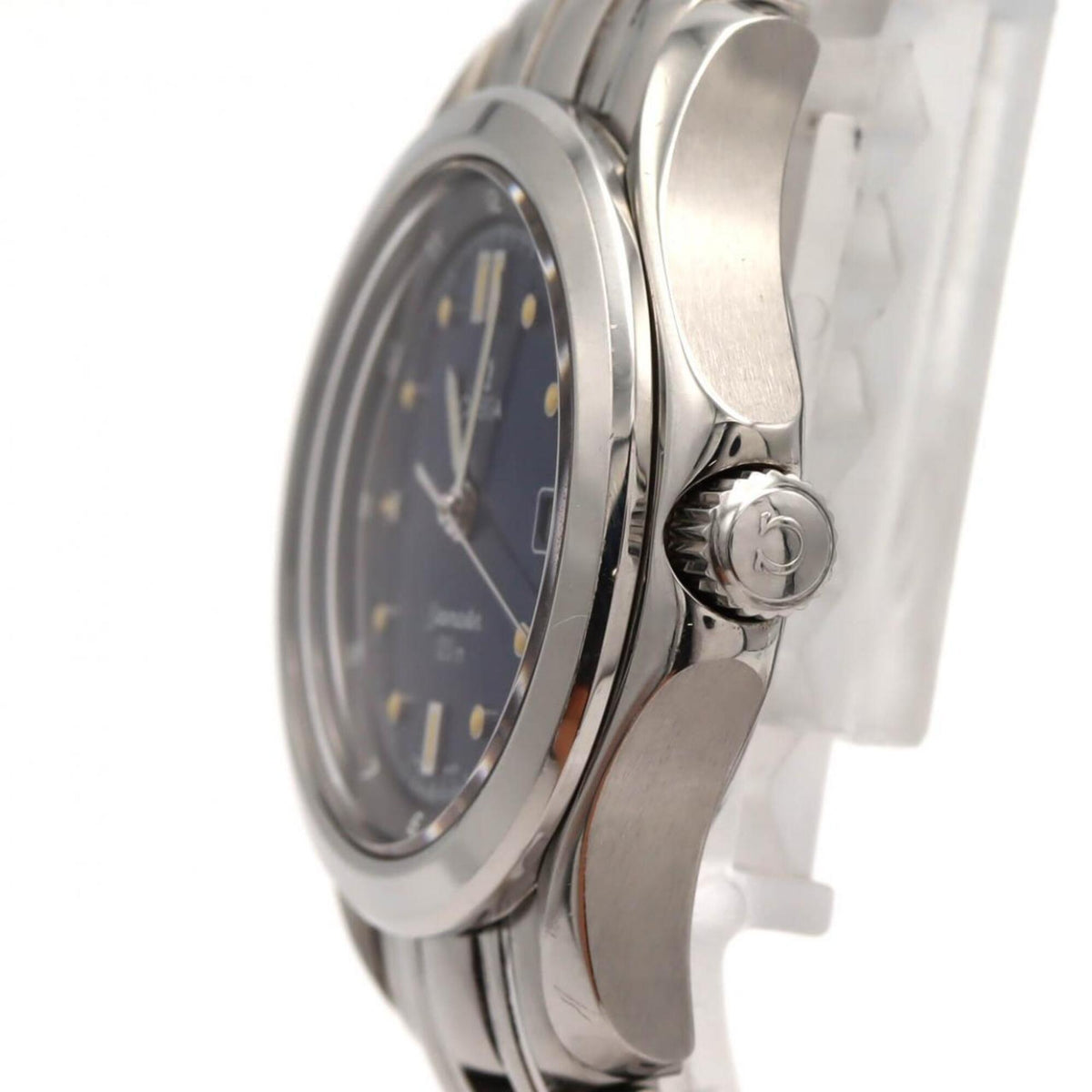 Omega Seamaster 2571.8 mit blauem Zifferblatt, 28 mm Uhr