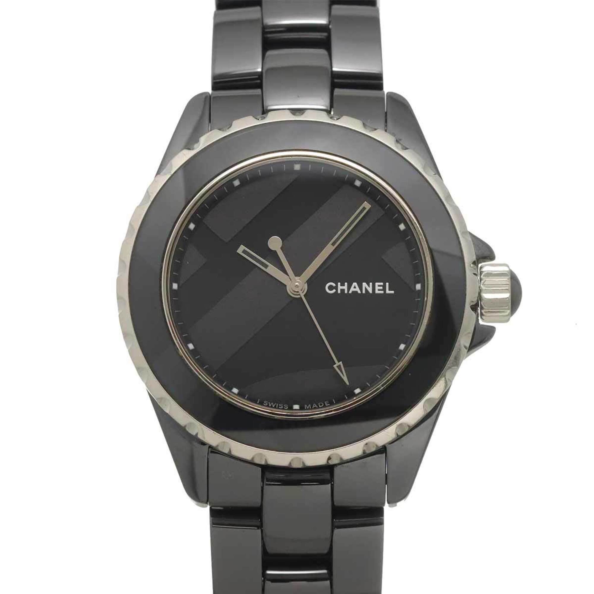 Chanel J12 Untitled 38mm H5581 Limited Edition (1200 pieces) Men's Watch, Date, Black Ceramic, Automatic Movement