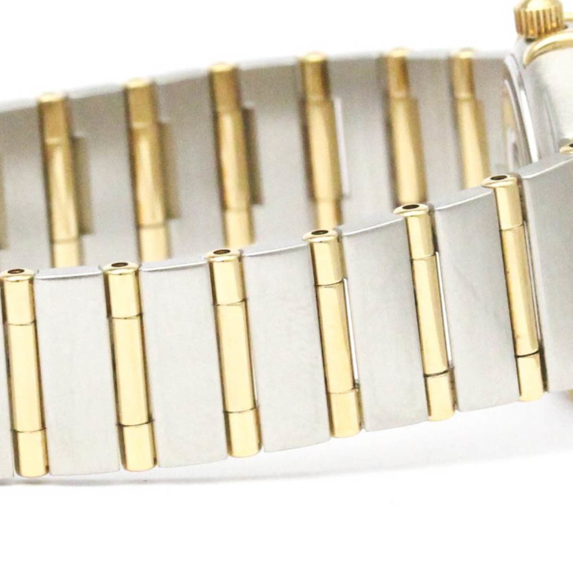 OMEGA Constellation Damenuhr 18 Karat Gold Edelstahl Quarz 1262.10