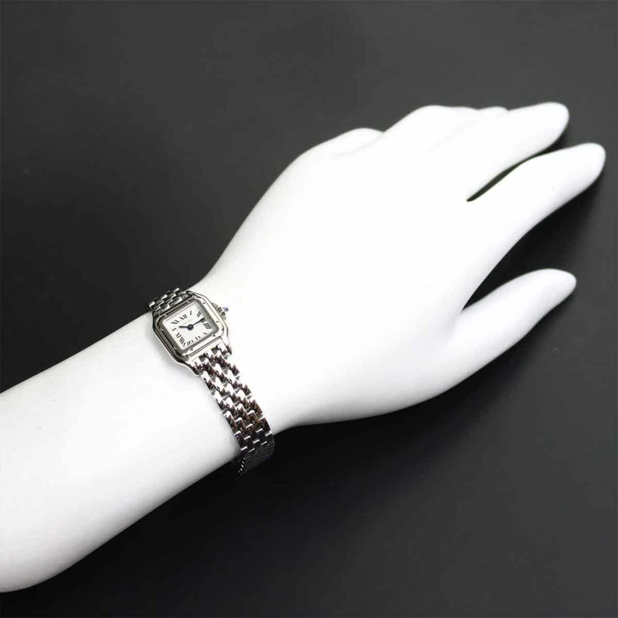 Cartier Panthere WSPN0019 Silver Dial 18mm Watch