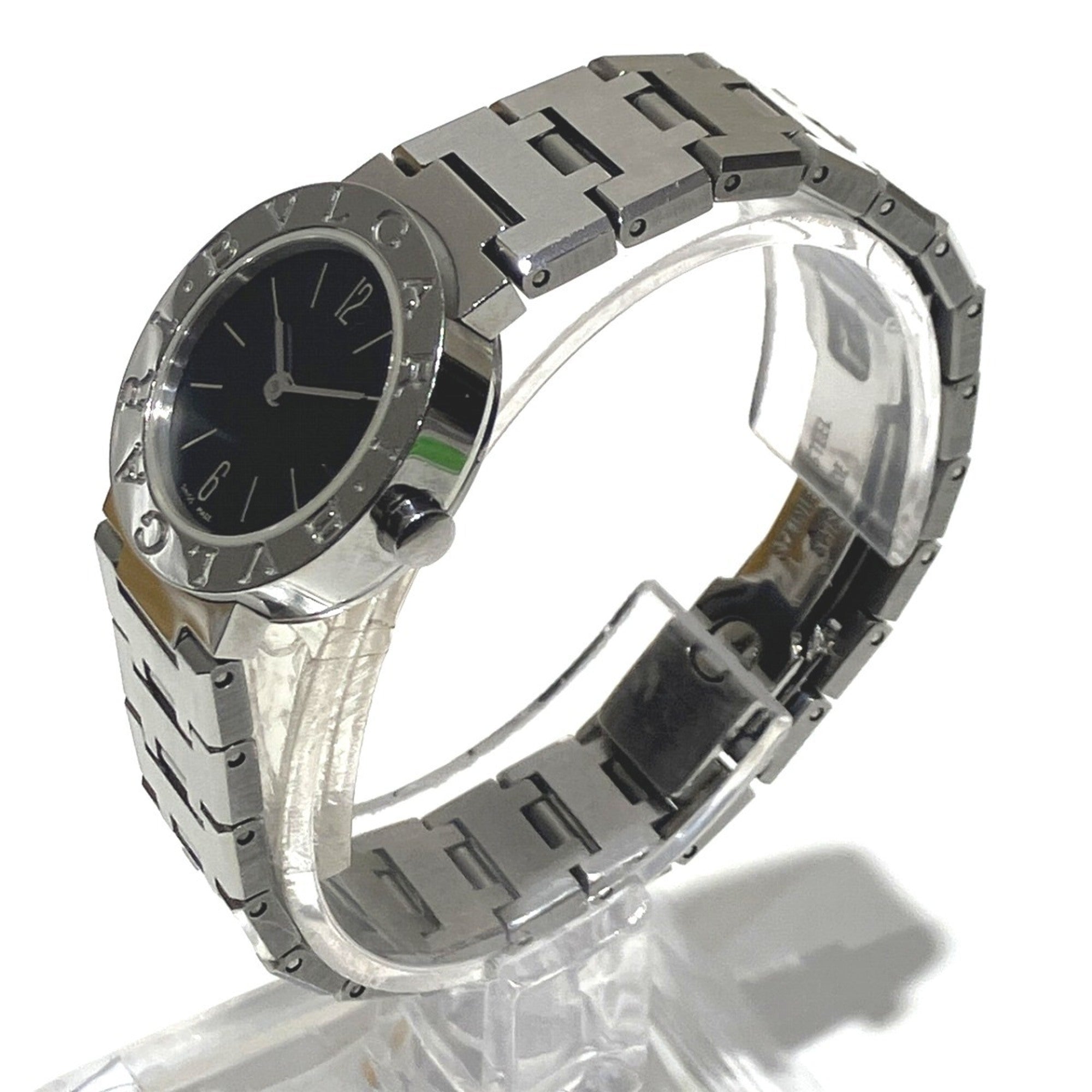 Montre Bvlgari Bulgari BB23SS Noir avec cadran de 22 mm