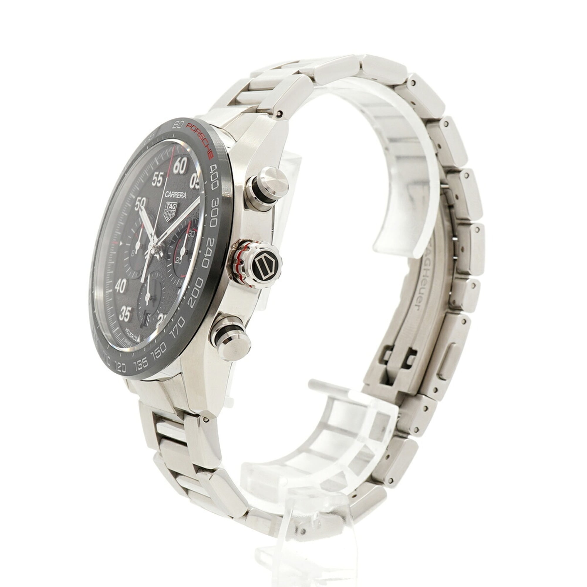 Montre TAG Heuer Carrera Porsche Édition spéciale CBN2A1F Noir Cadran 44 mm