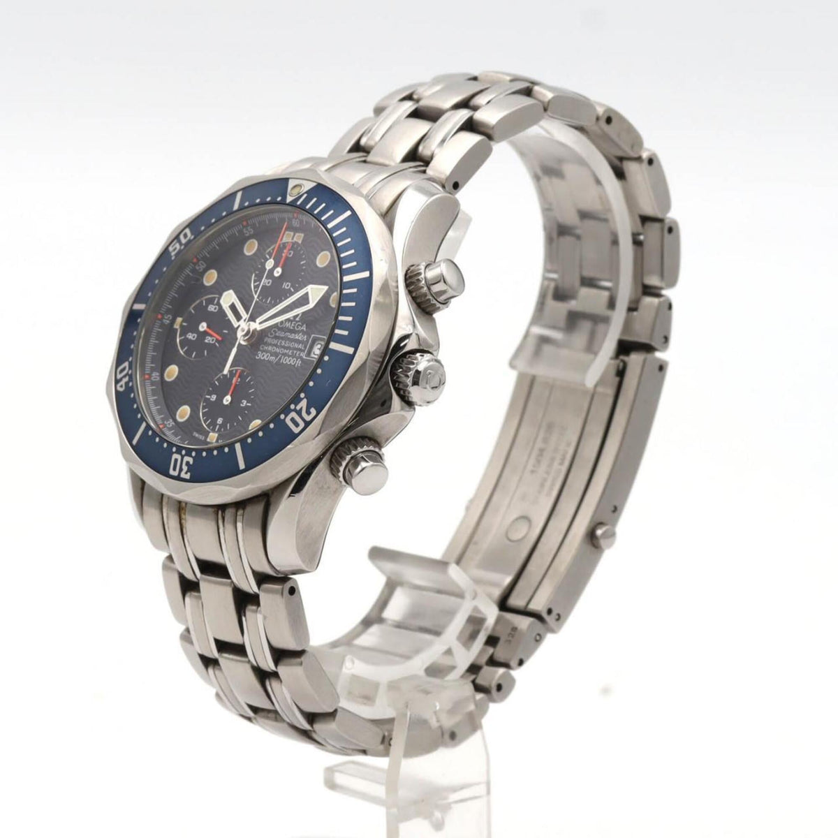 Omega Seamaster Pro Chronograph 2599.8 met blauwe wijzerplaat, 41 mm