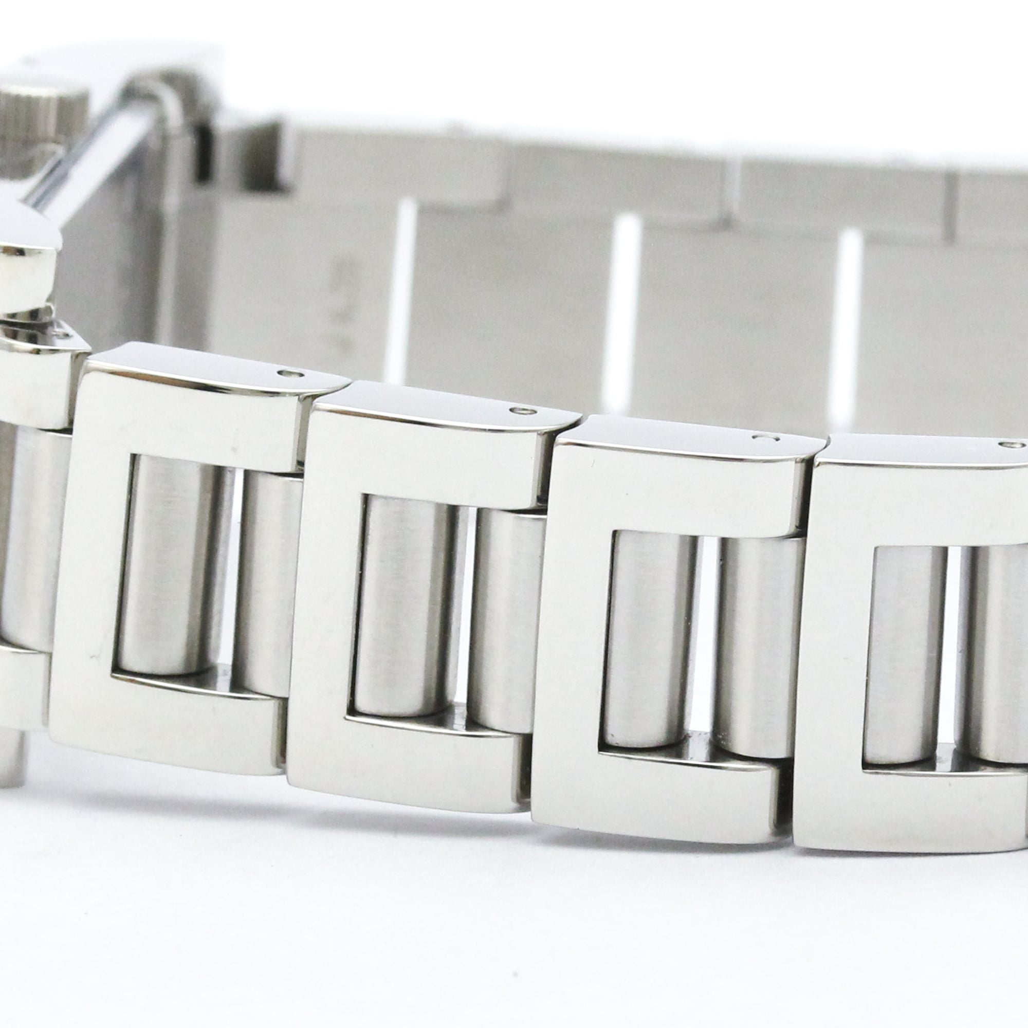 Bulgari Rettangolo Stainless Steel Quartz Ladies Watch RT39S Polished