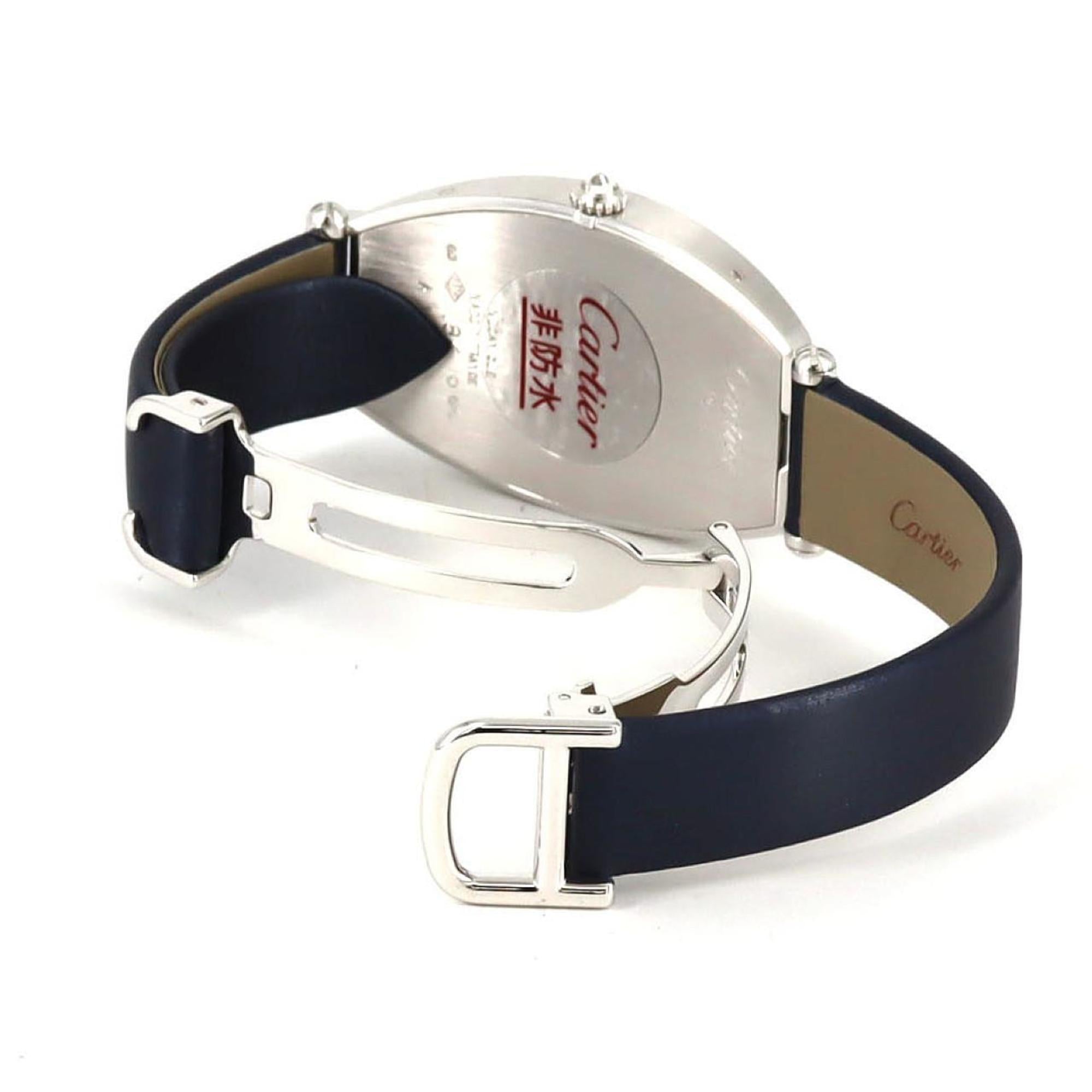 Cartier Tonneau LM WG D WA502451 Uhr, Handaufzug