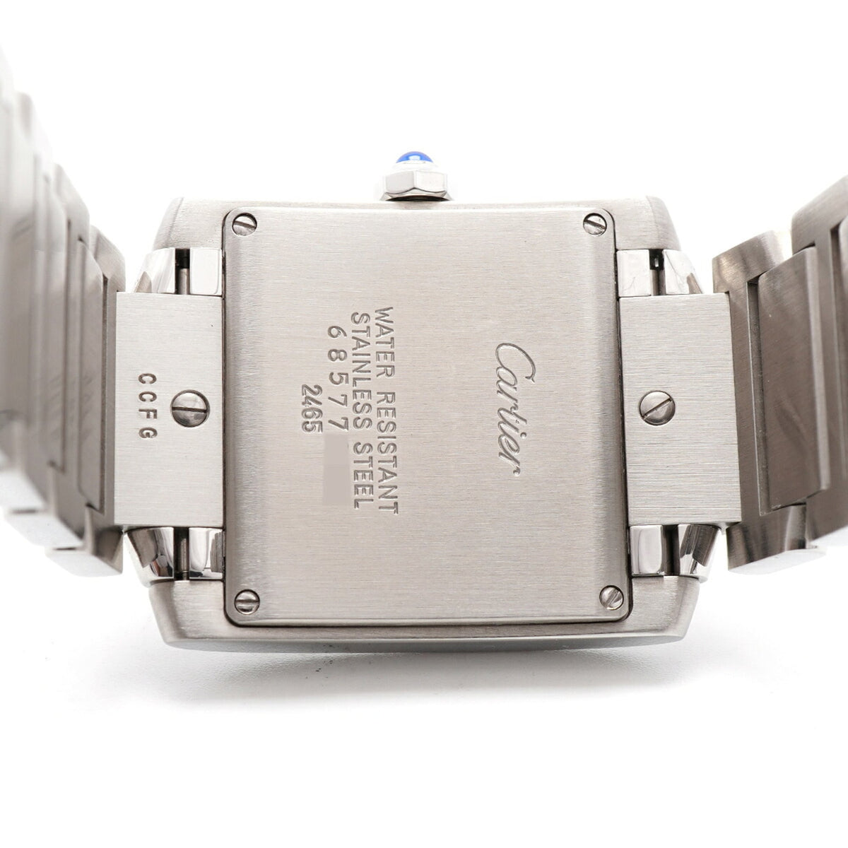 Cartier Tank Française MM W51011Q3 Ivory Dial 25mm Watch