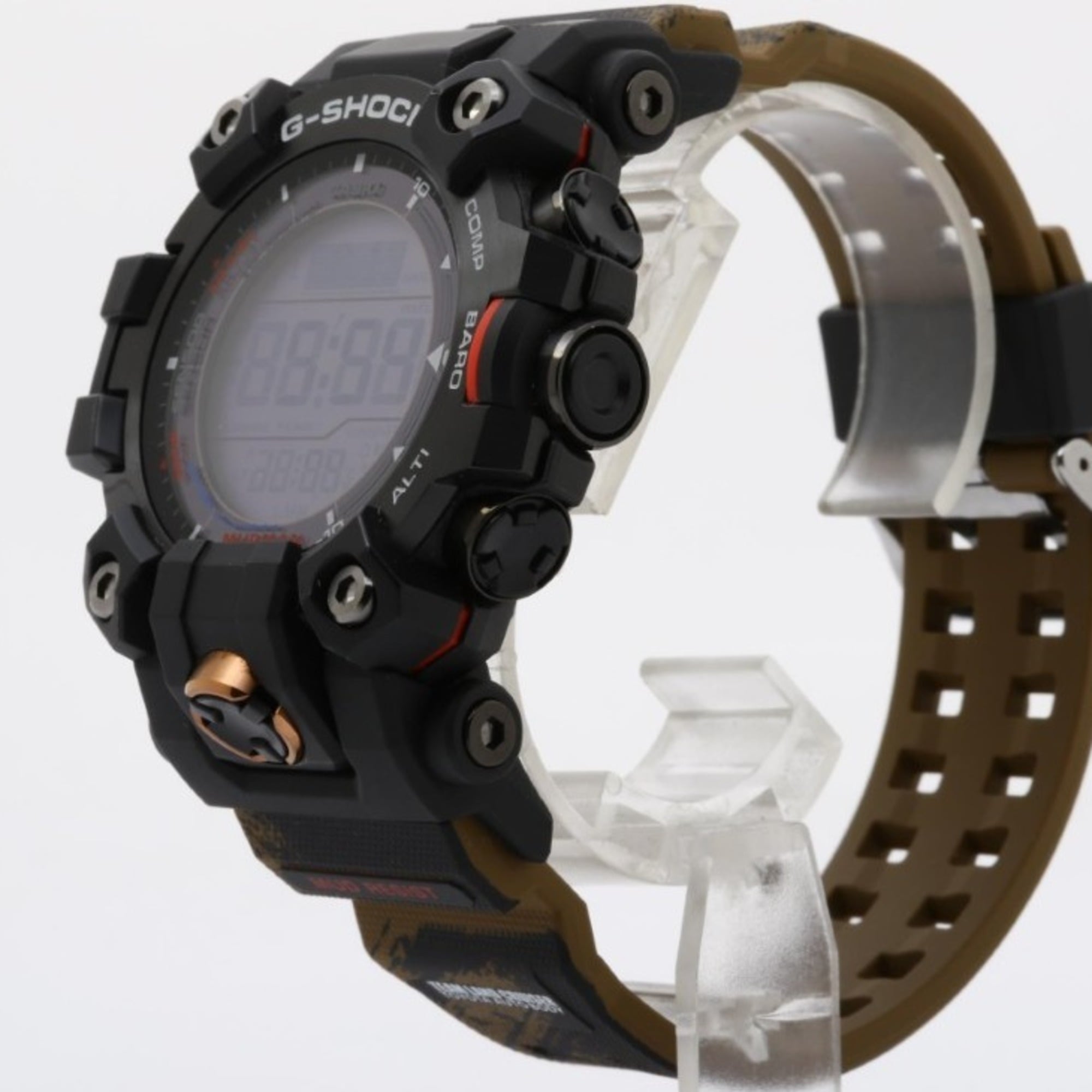 Montre Casio G-SHOCK TEAM LAND CRUISER TOYOTA AUTO BODY MASTER OF G-LAND MUDMAN GW-9500TLC-1JR Noir Cadran de 52 mm